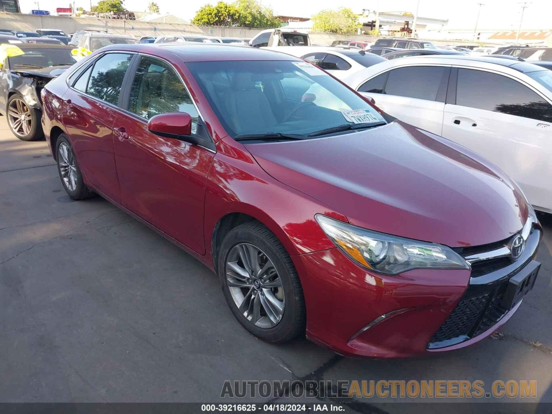 4T1BF1FK1HU668668 TOYOTA CAMRY 2017