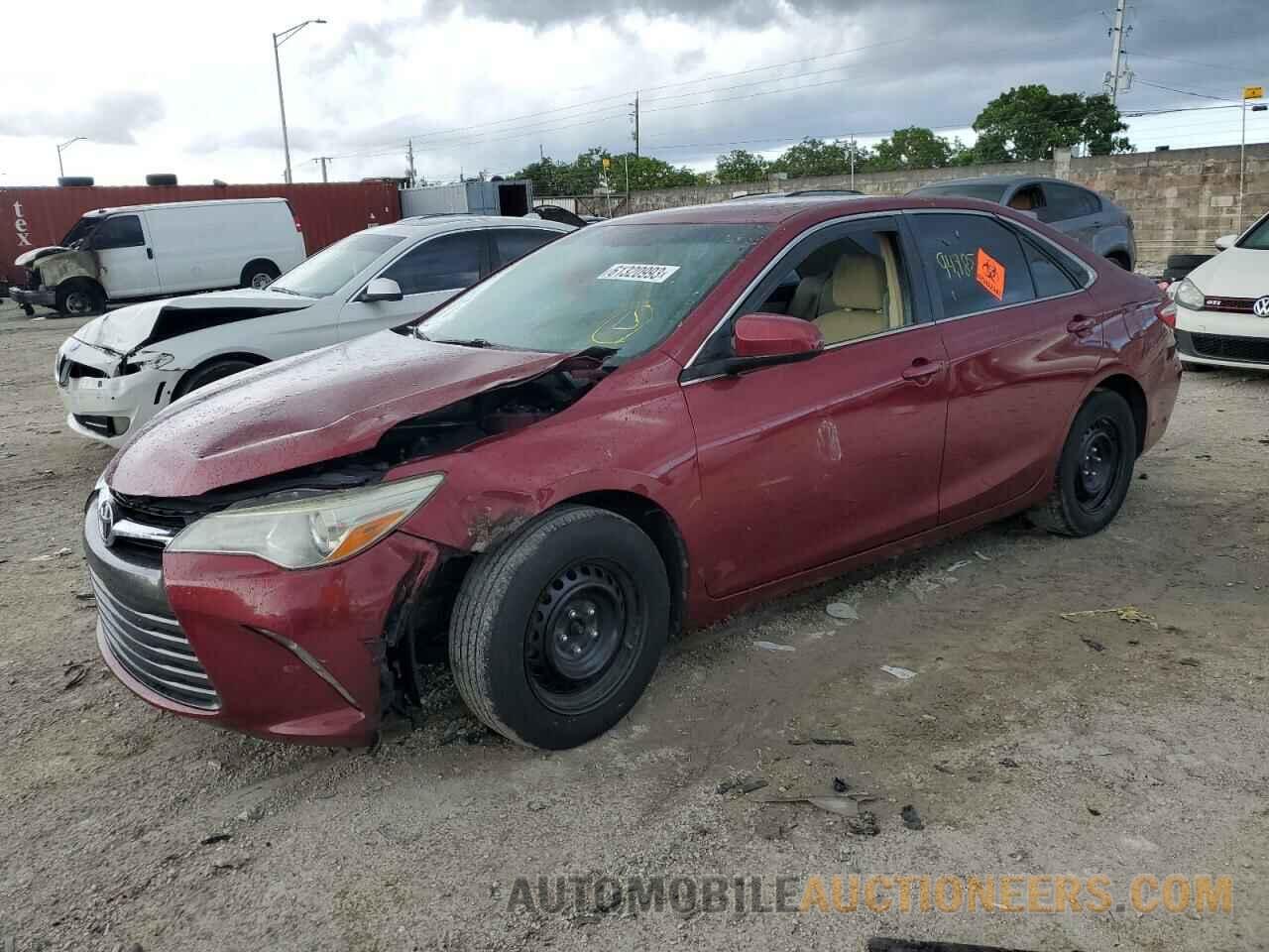 4T1BF1FK1HU672462 TOYOTA CAMRY 2017