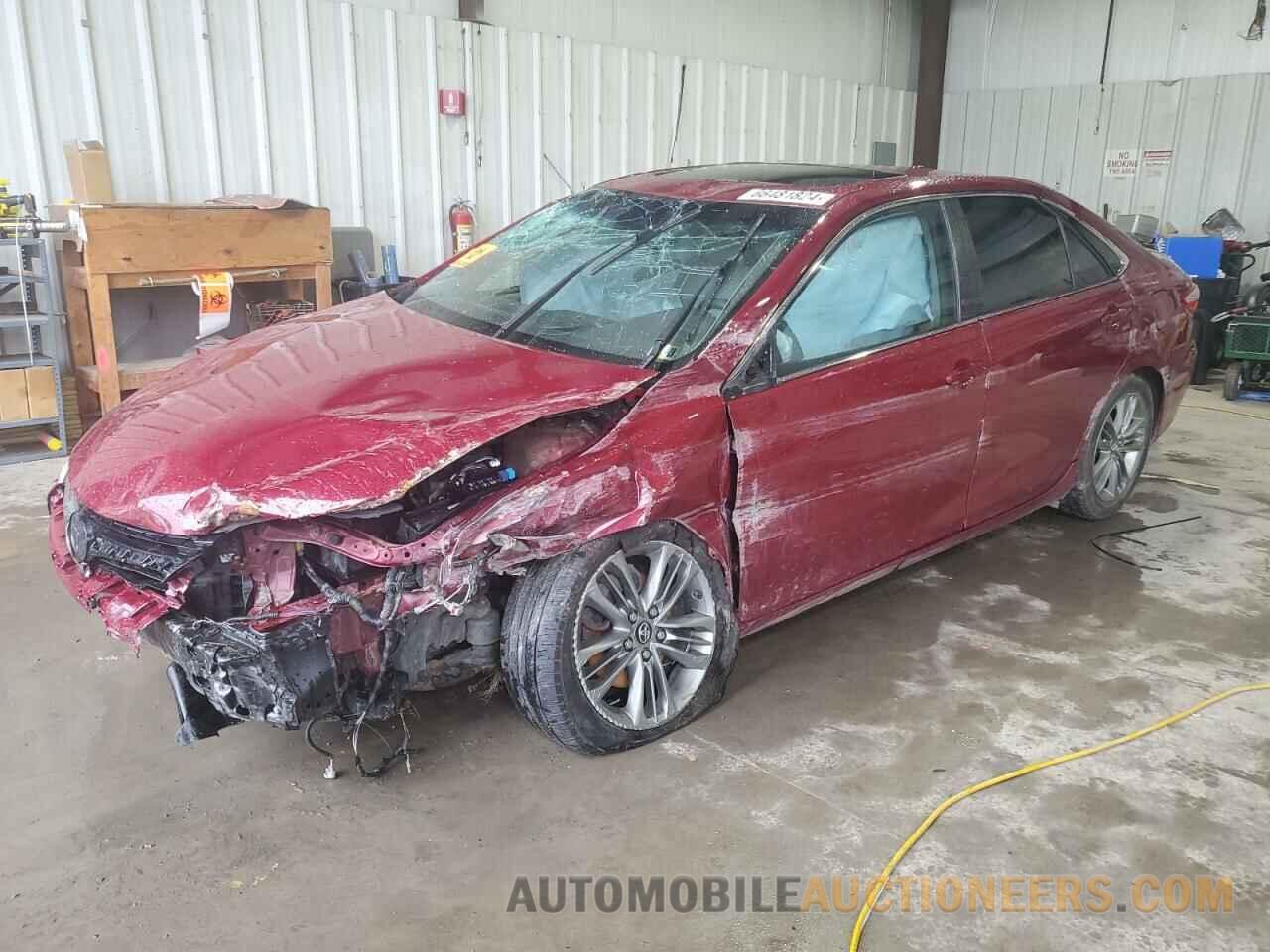 4T1BF1FK1HU678617 TOYOTA CAMRY 2017