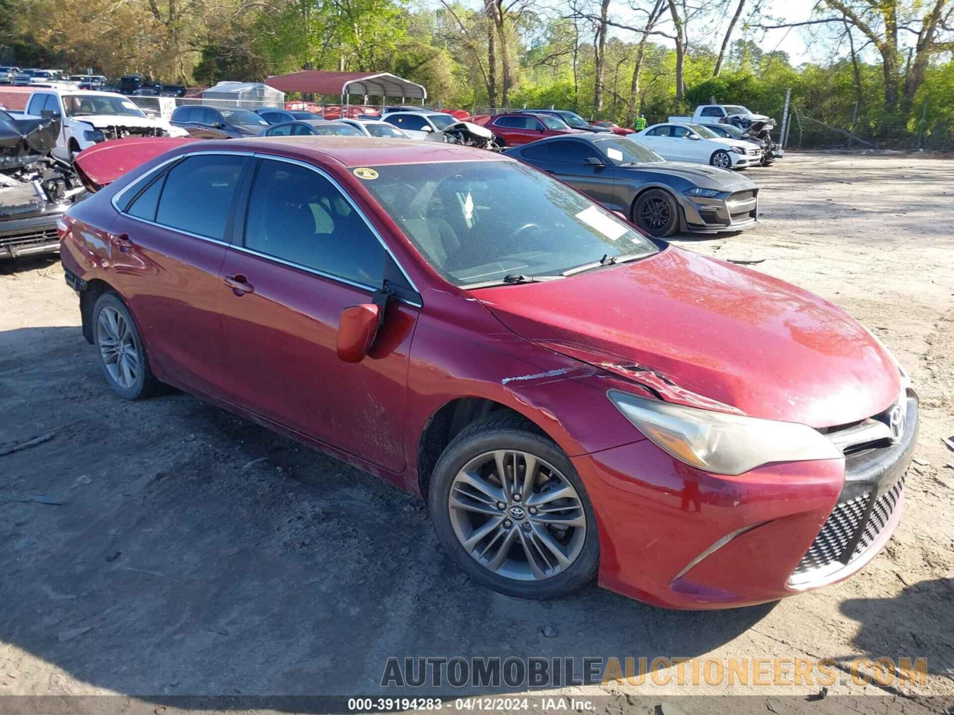 4T1BF1FK1HU715312 TOYOTA CAMRY 2017