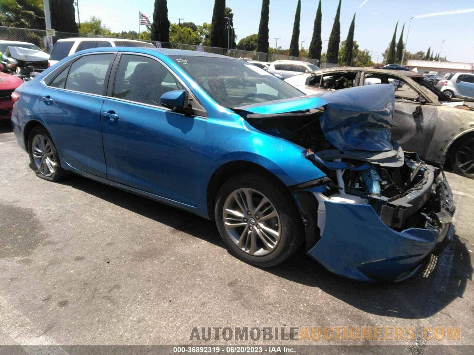 4T1BF1FK1HU743529 TOYOTA CAMRY 2017