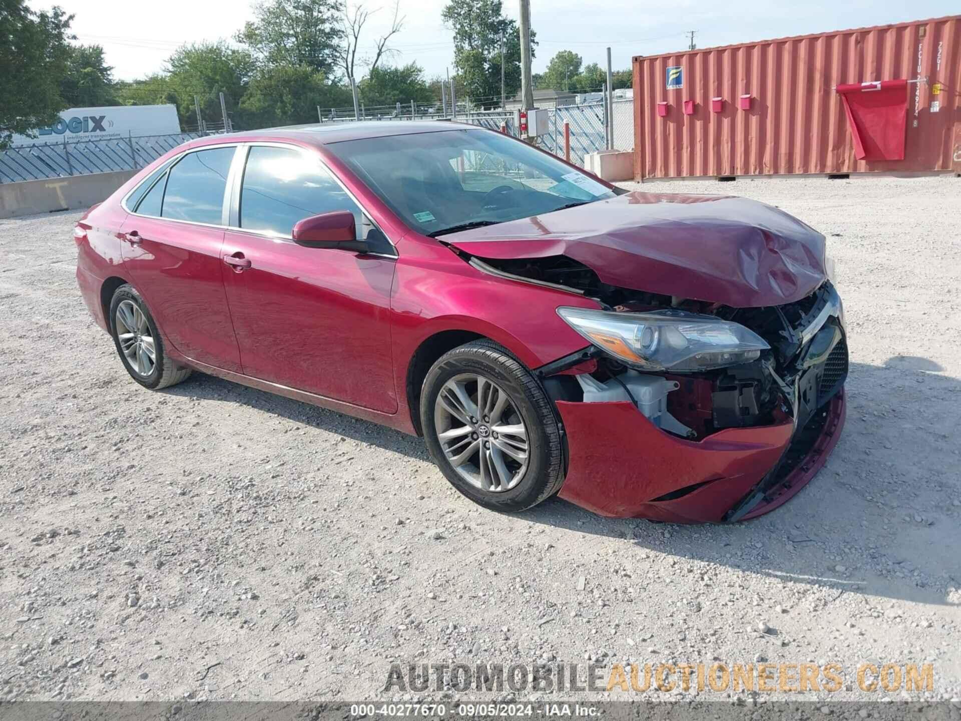 4T1BF1FK1HU755583 TOYOTA CAMRY 2017