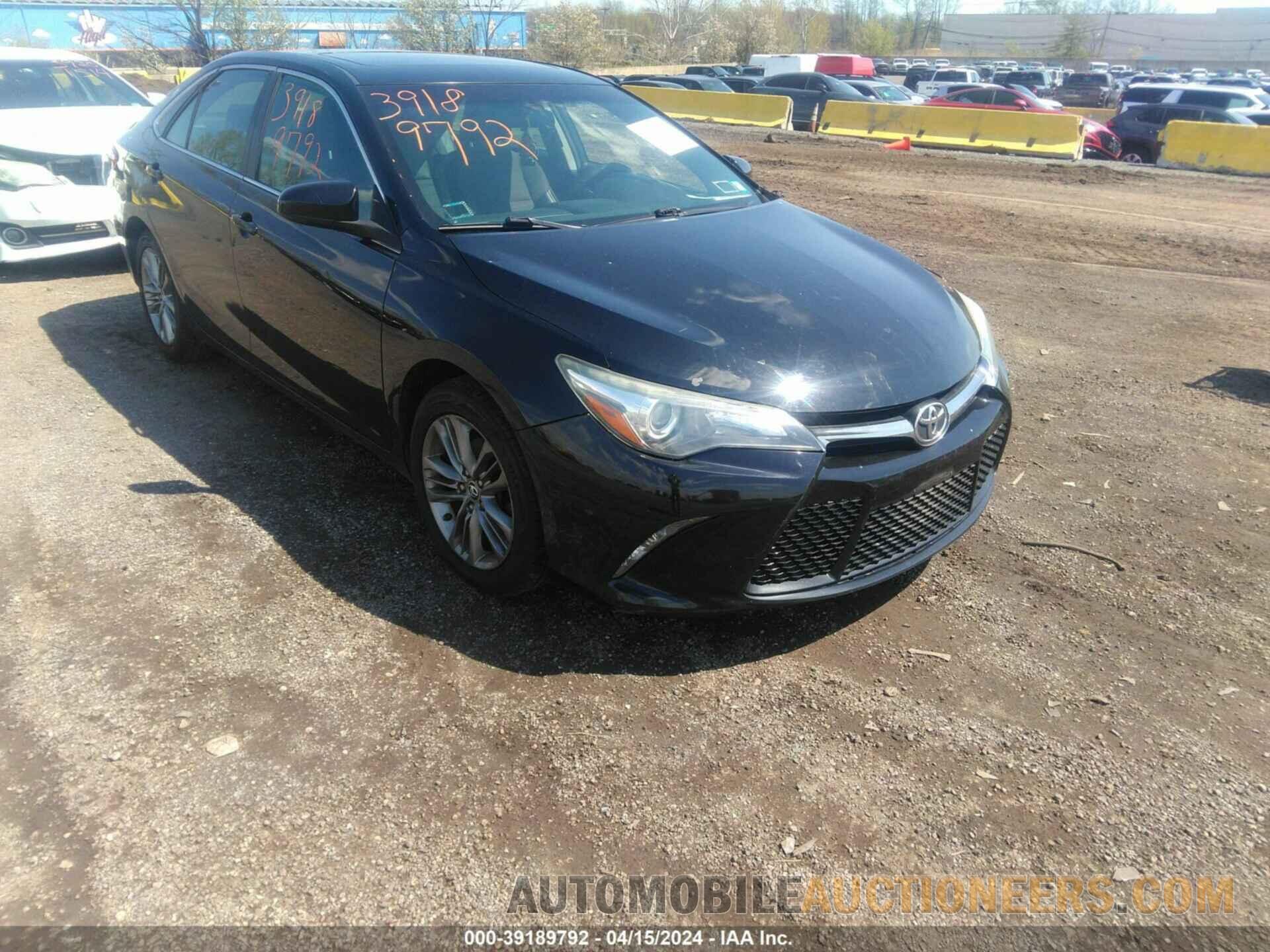 4T1BF1FK20GU15445 TOYOTA CAMRY 2016