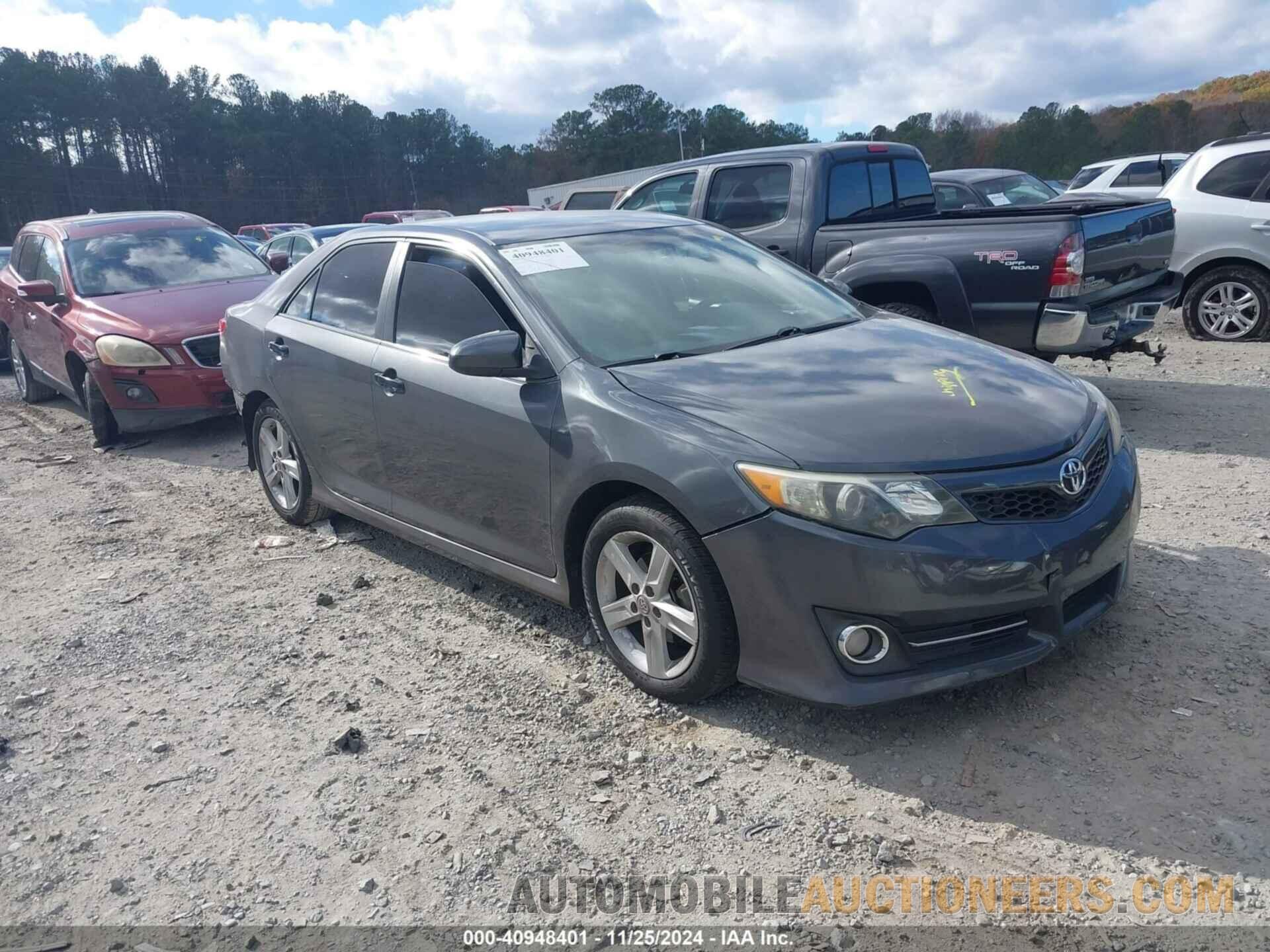 4T1BF1FK2CU077581 TOYOTA CAMRY 2012