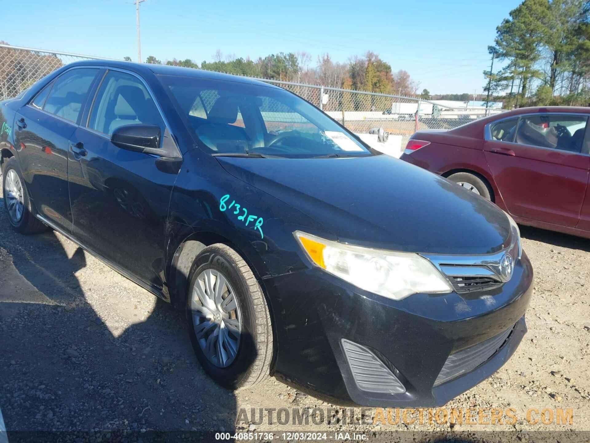 4T1BF1FK2CU116685 TOYOTA CAMRY 2012