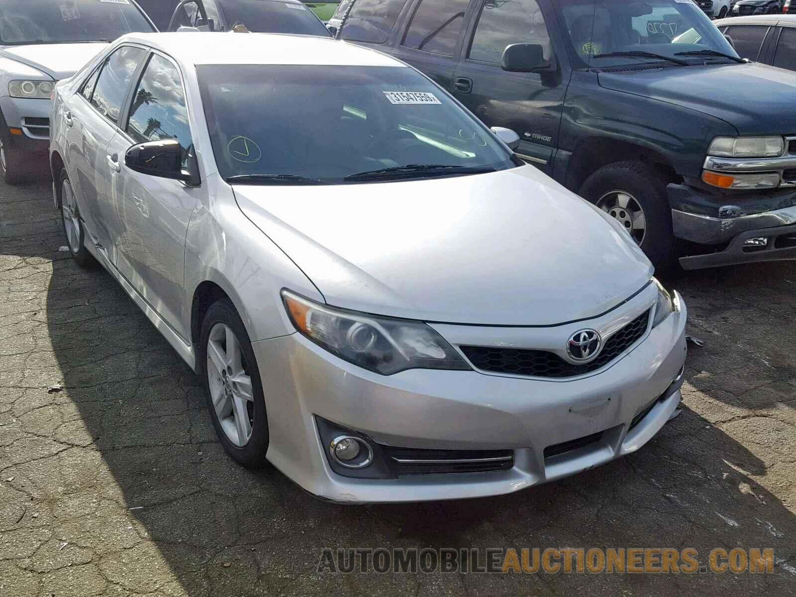 4T1BF1FK2CU165577 TOYOTA CAMRY BASE 2012