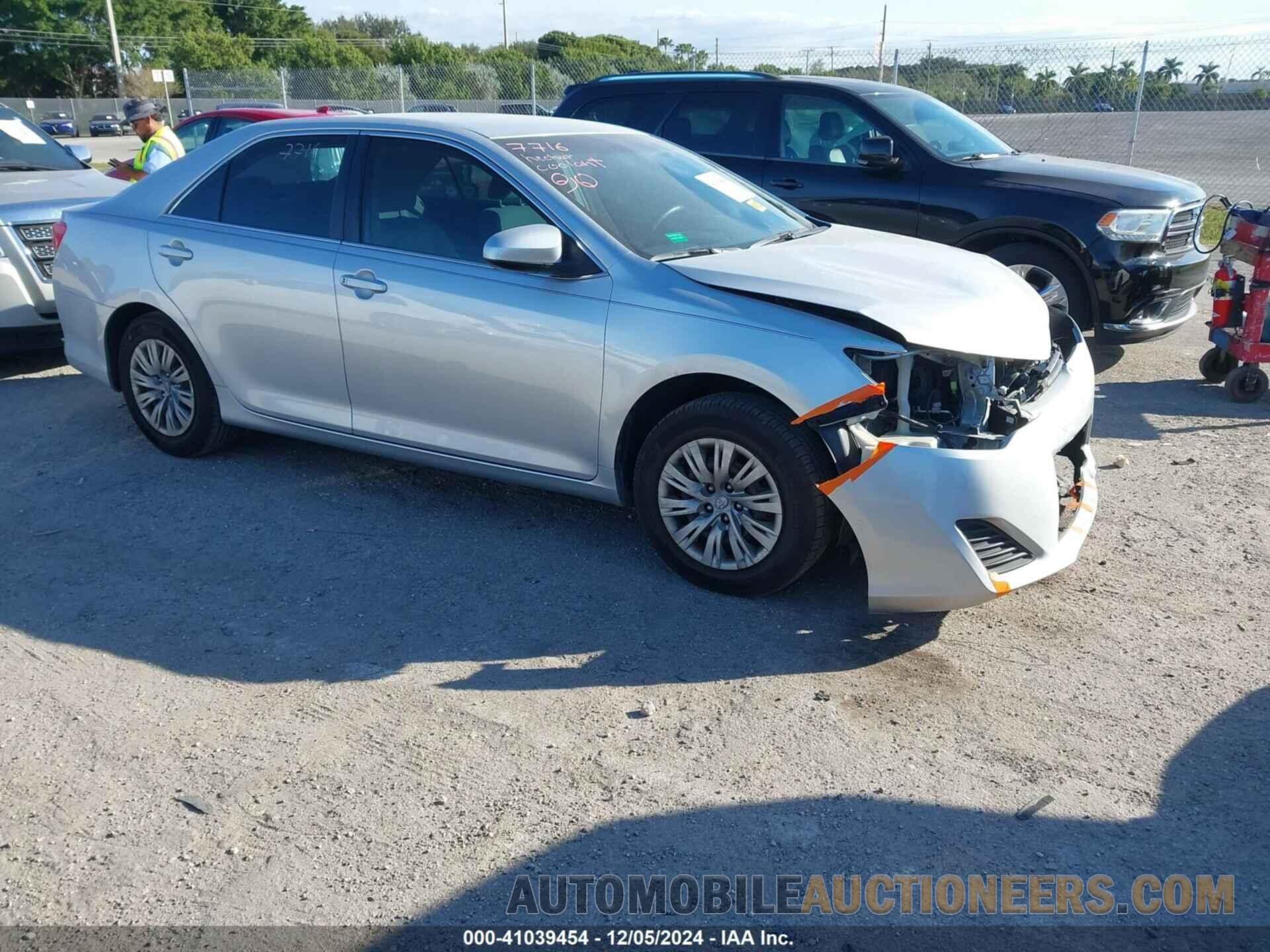 4T1BF1FK2CU596968 TOYOTA CAMRY 2012