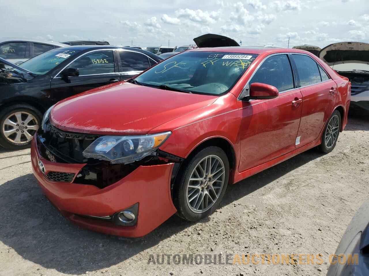 4T1BF1FK2CU606706 TOYOTA CAMRY 2012