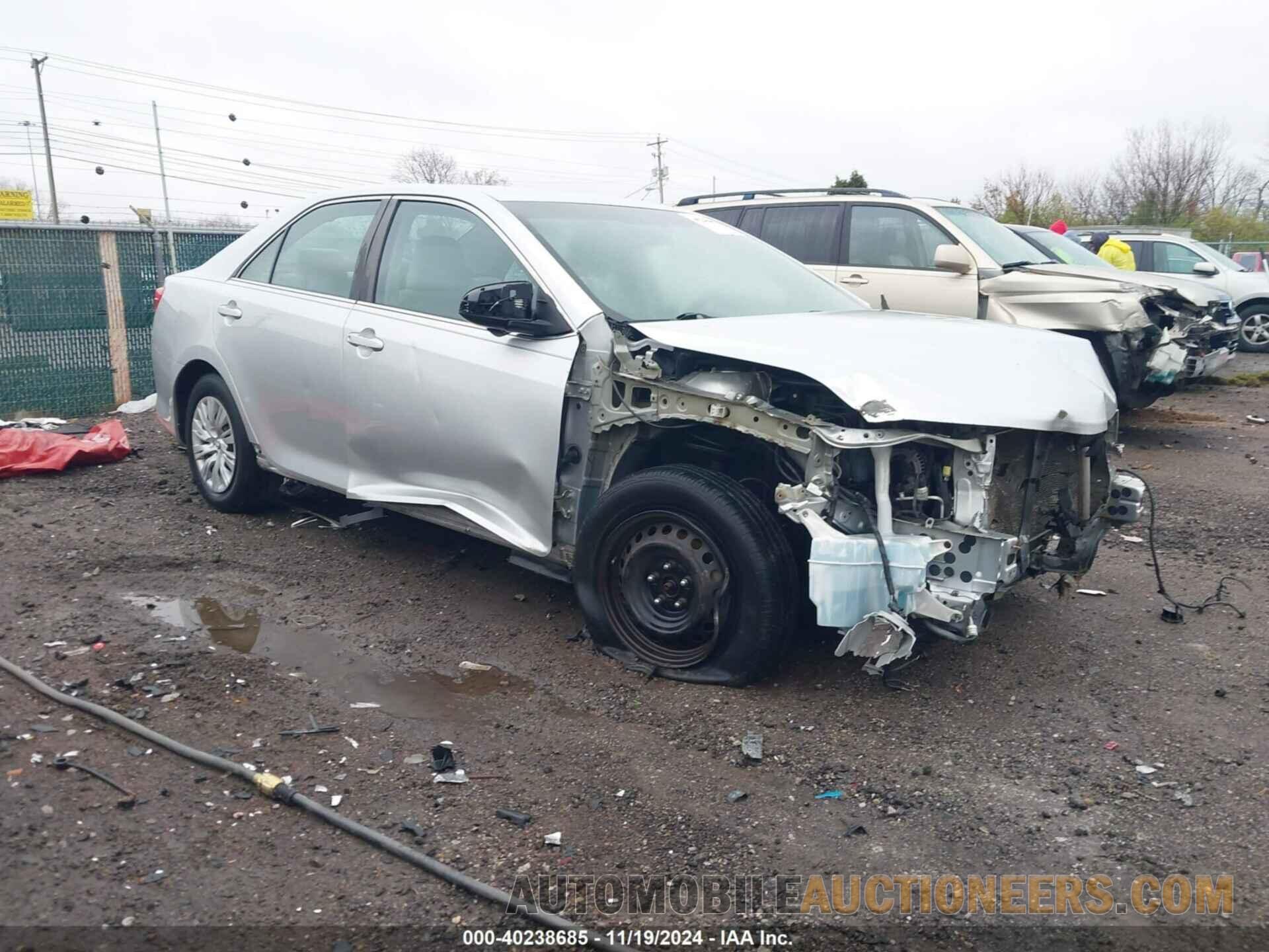 4T1BF1FK2CU619617 TOYOTA CAMRY 2012