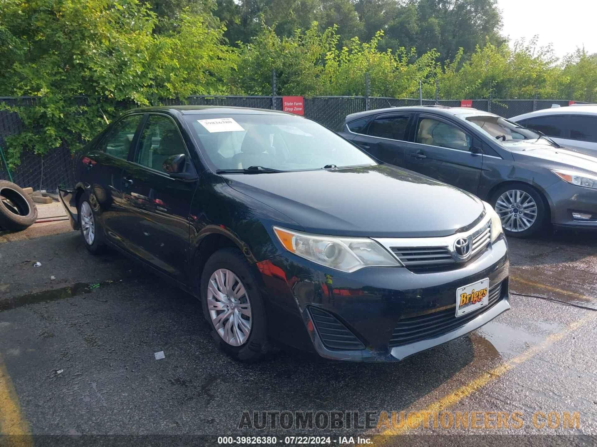 4T1BF1FK2CU628642 TOYOTA CAMRY 2012