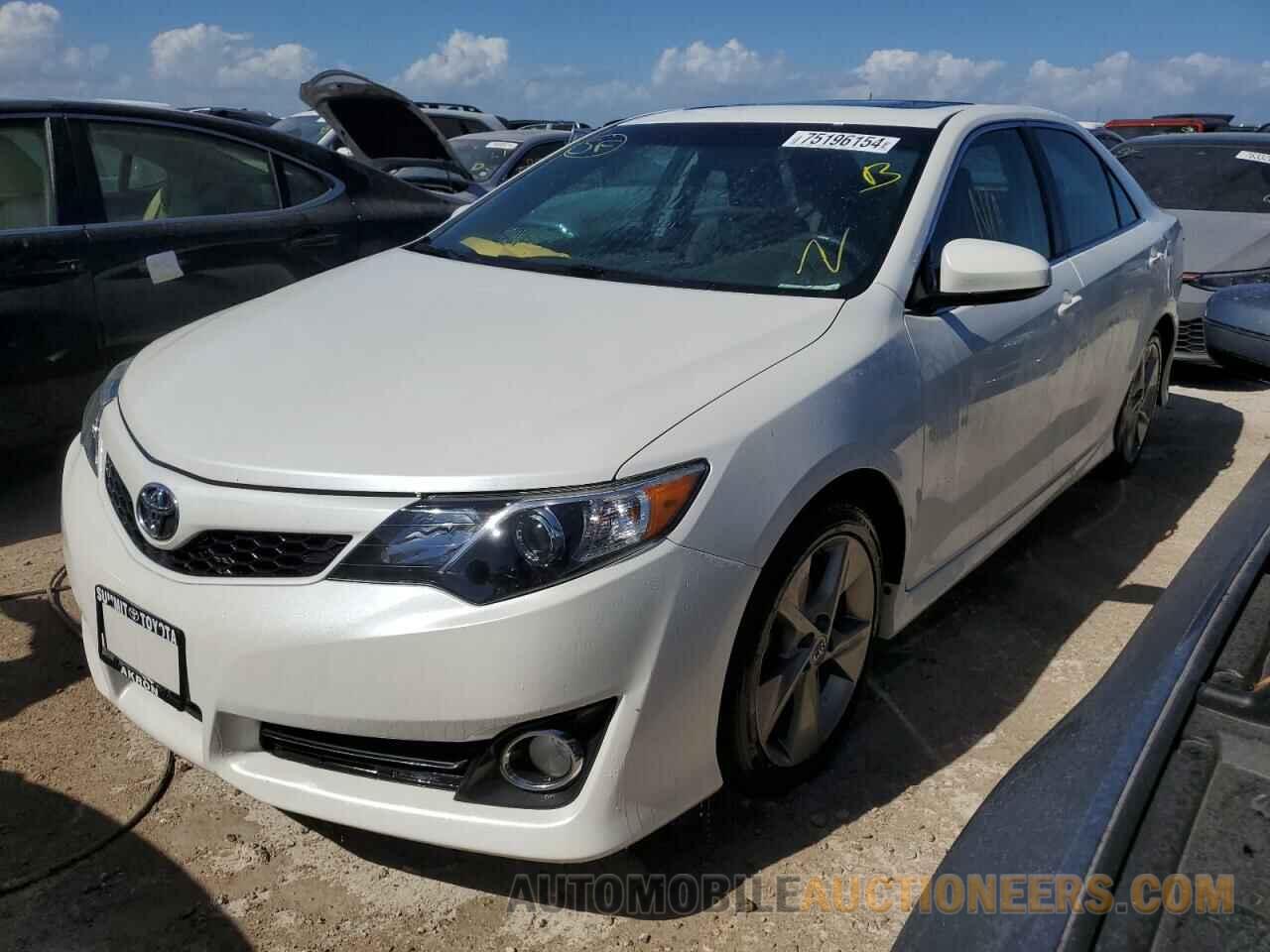 4T1BF1FK2CU632612 TOYOTA CAMRY 2012