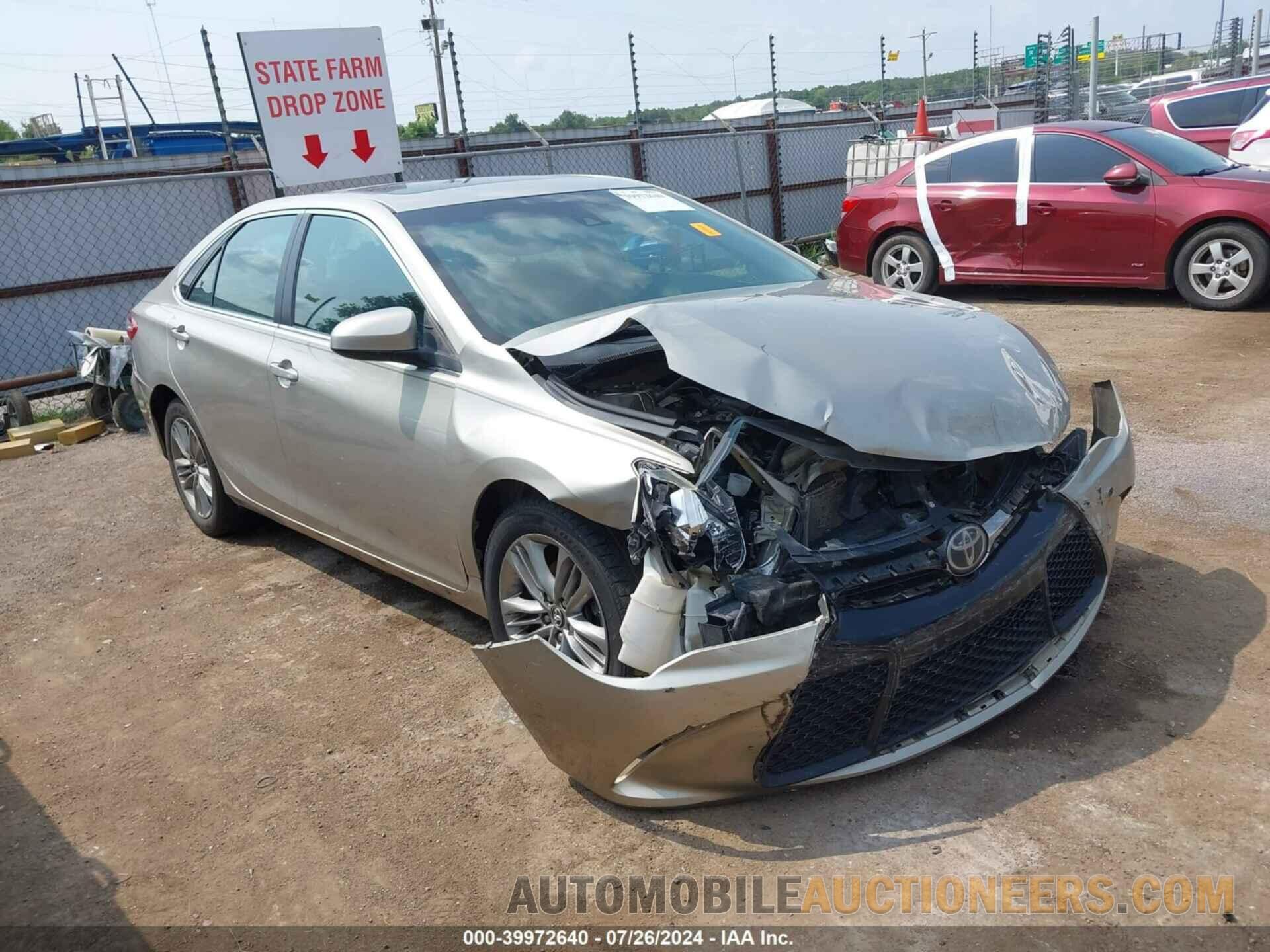 4T1BF1FK2FU872697 TOYOTA CAMRY 2015