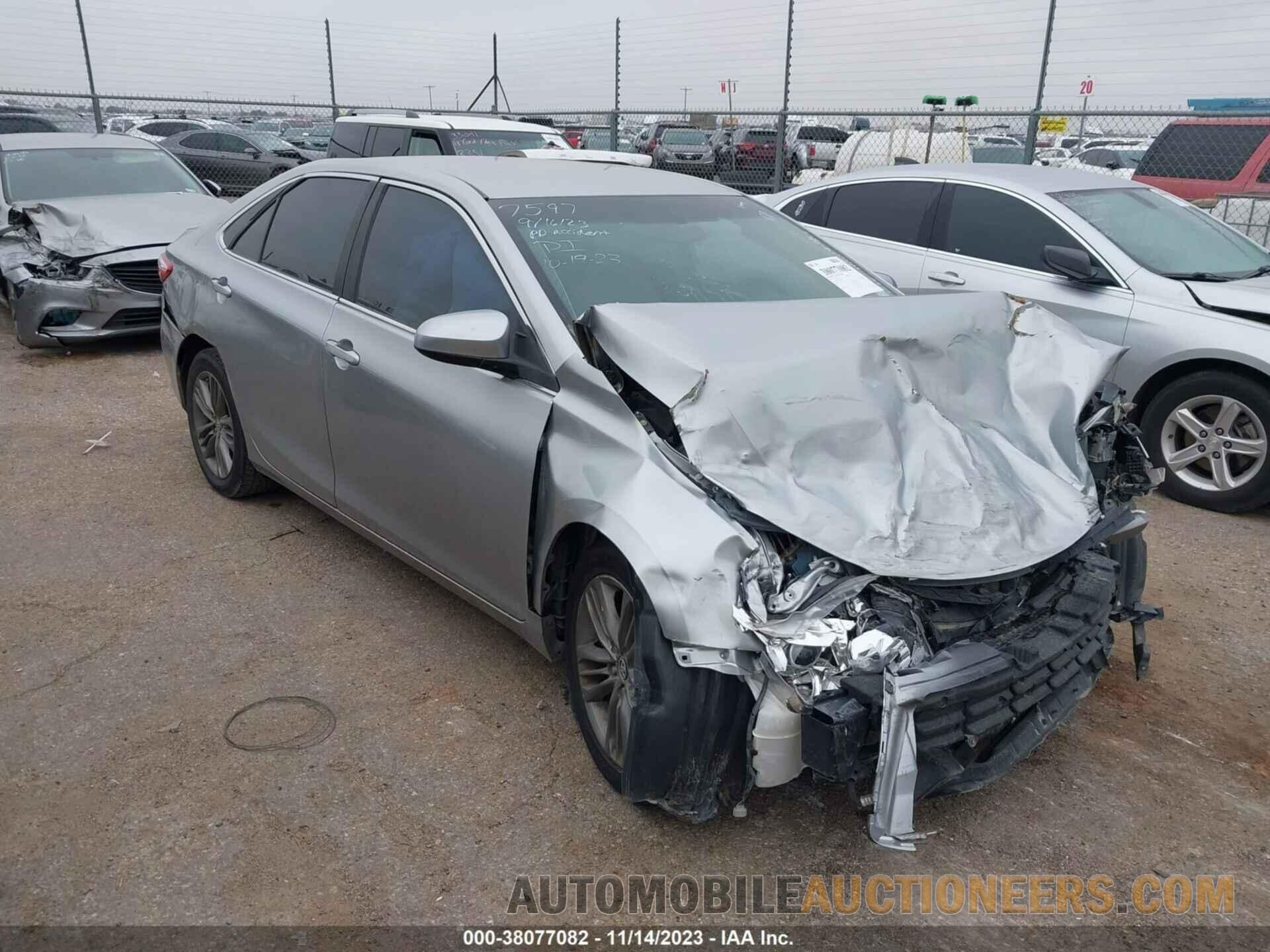 4T1BF1FK2FU897597 TOYOTA CAMRY 2015