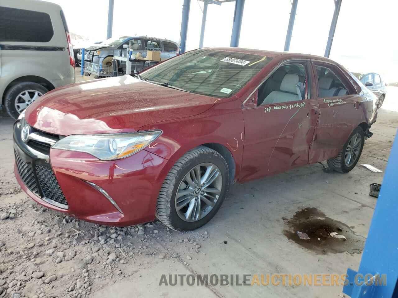 4T1BF1FK2FU906752 TOYOTA CAMRY 2015