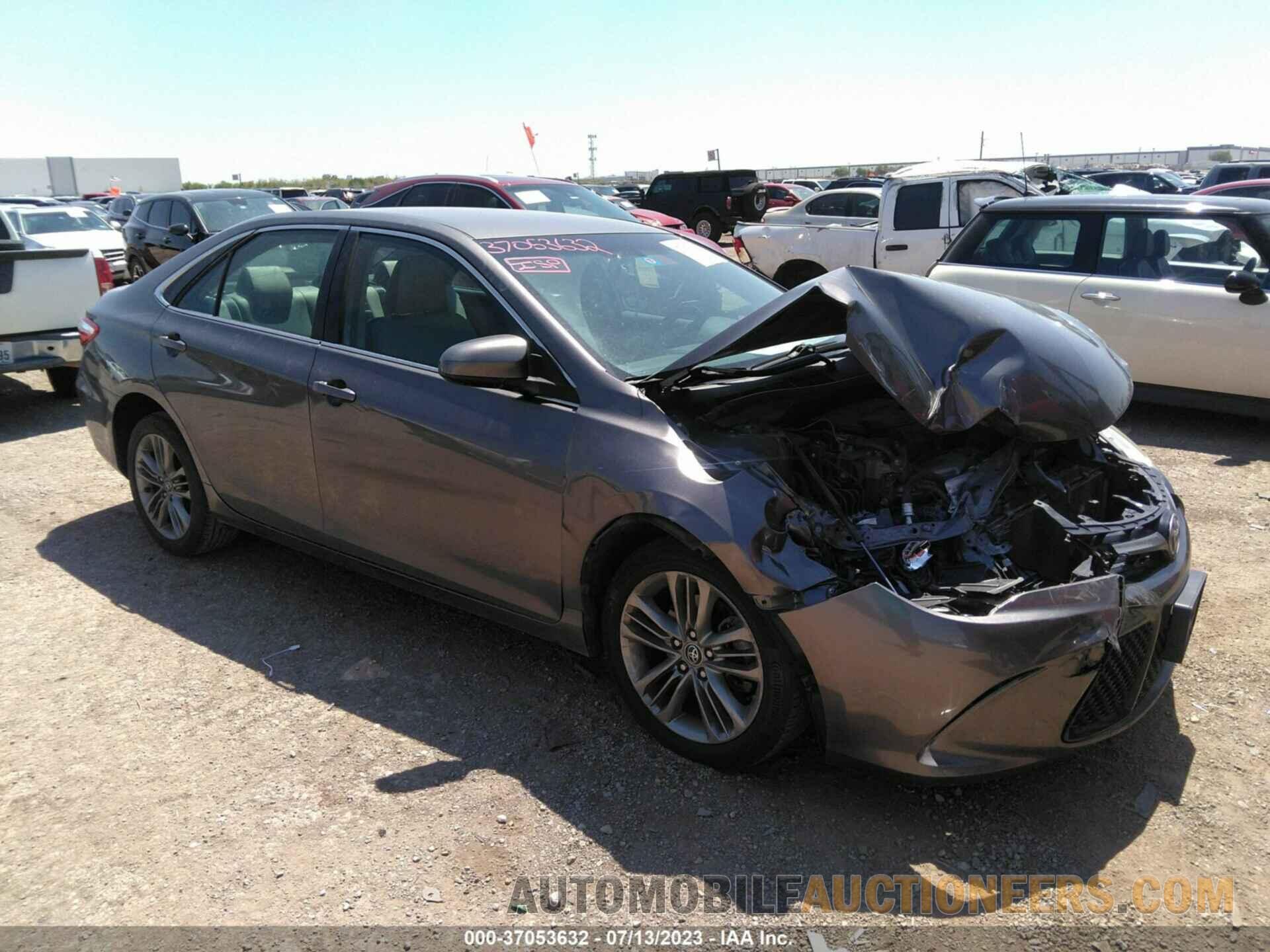 4T1BF1FK2GU120872 TOYOTA CAMRY 2016