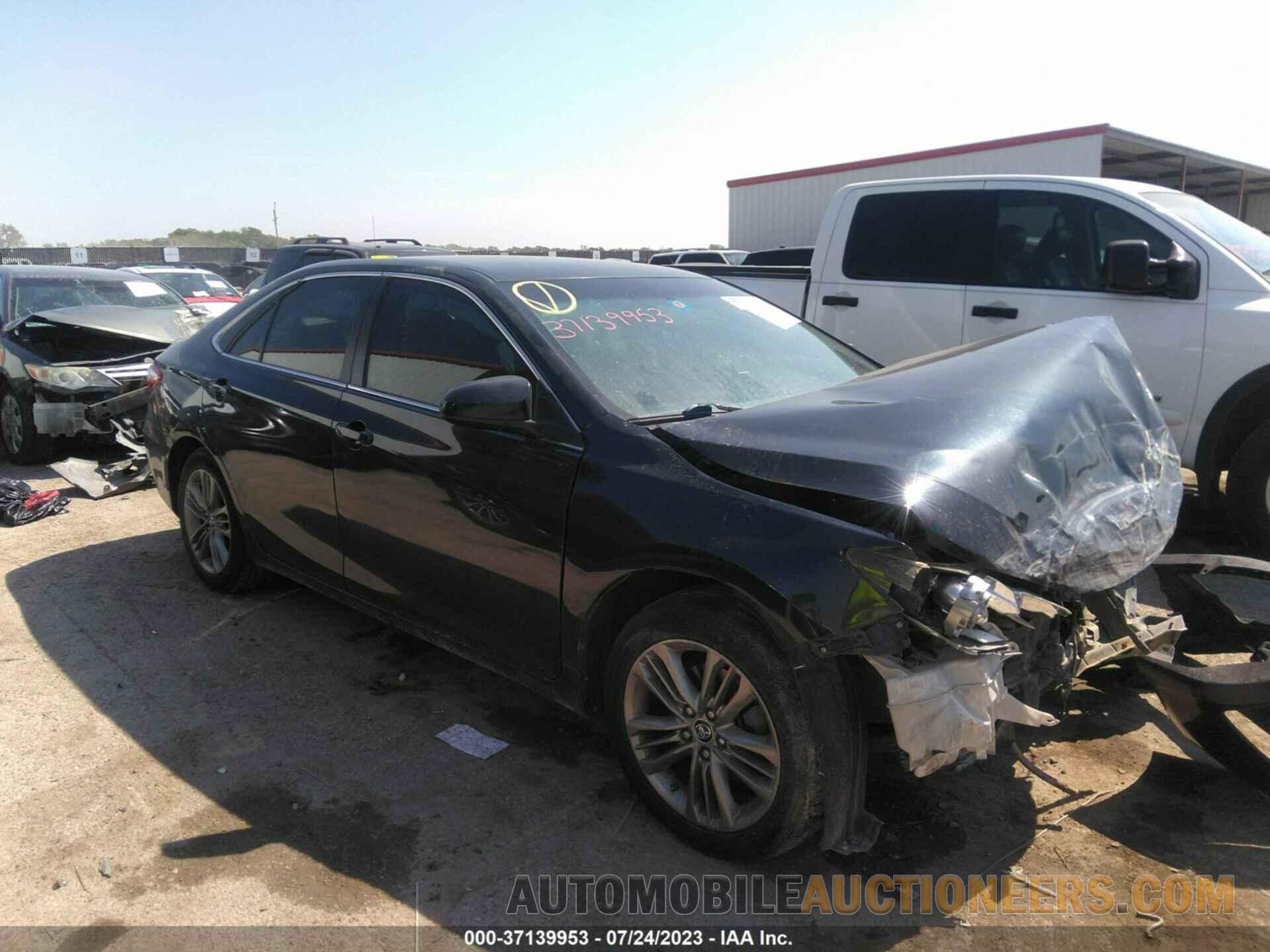 4T1BF1FK2GU126395 TOYOTA CAMRY 2016