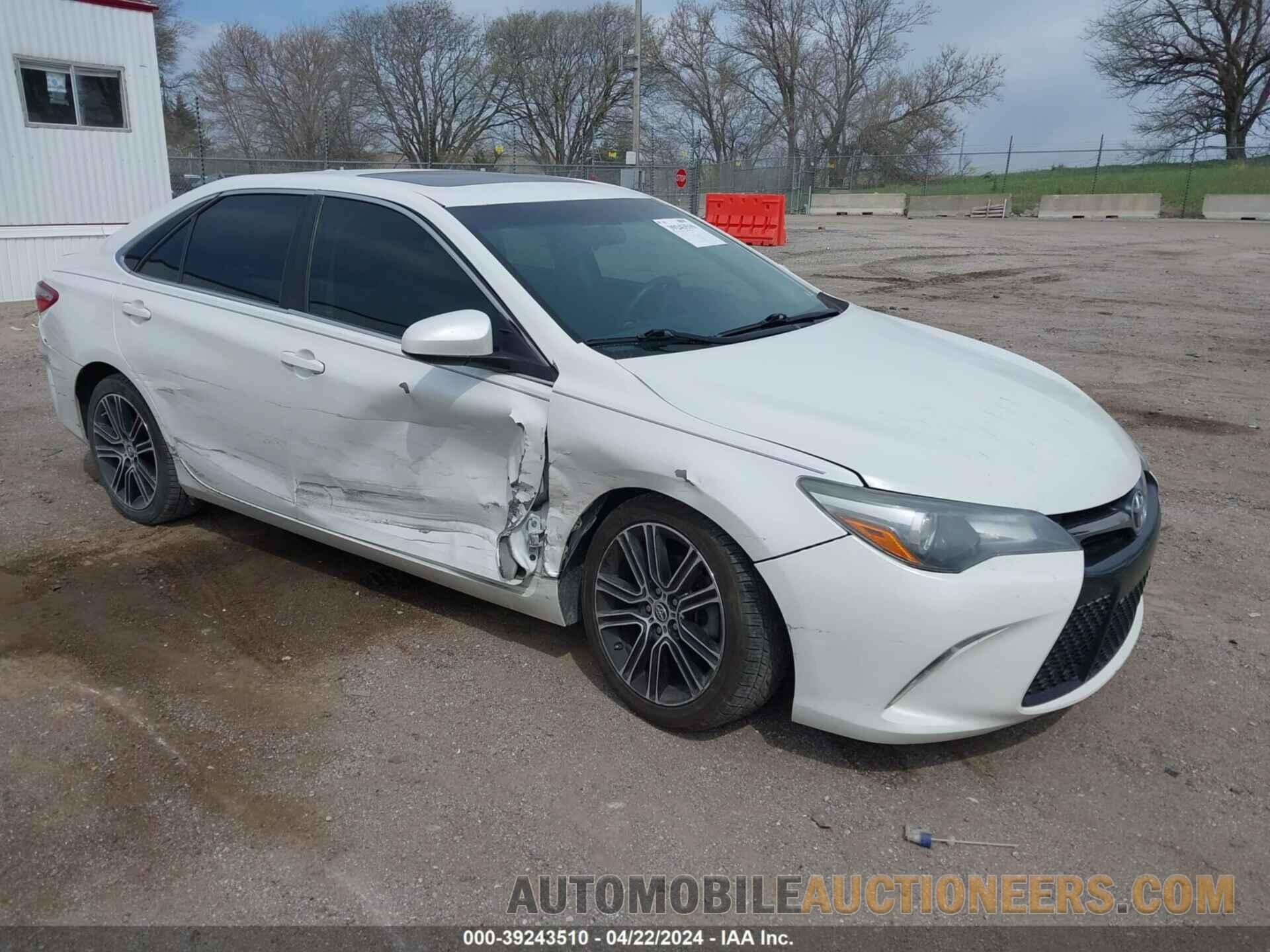 4T1BF1FK2GU156142 TOYOTA CAMRY 2016