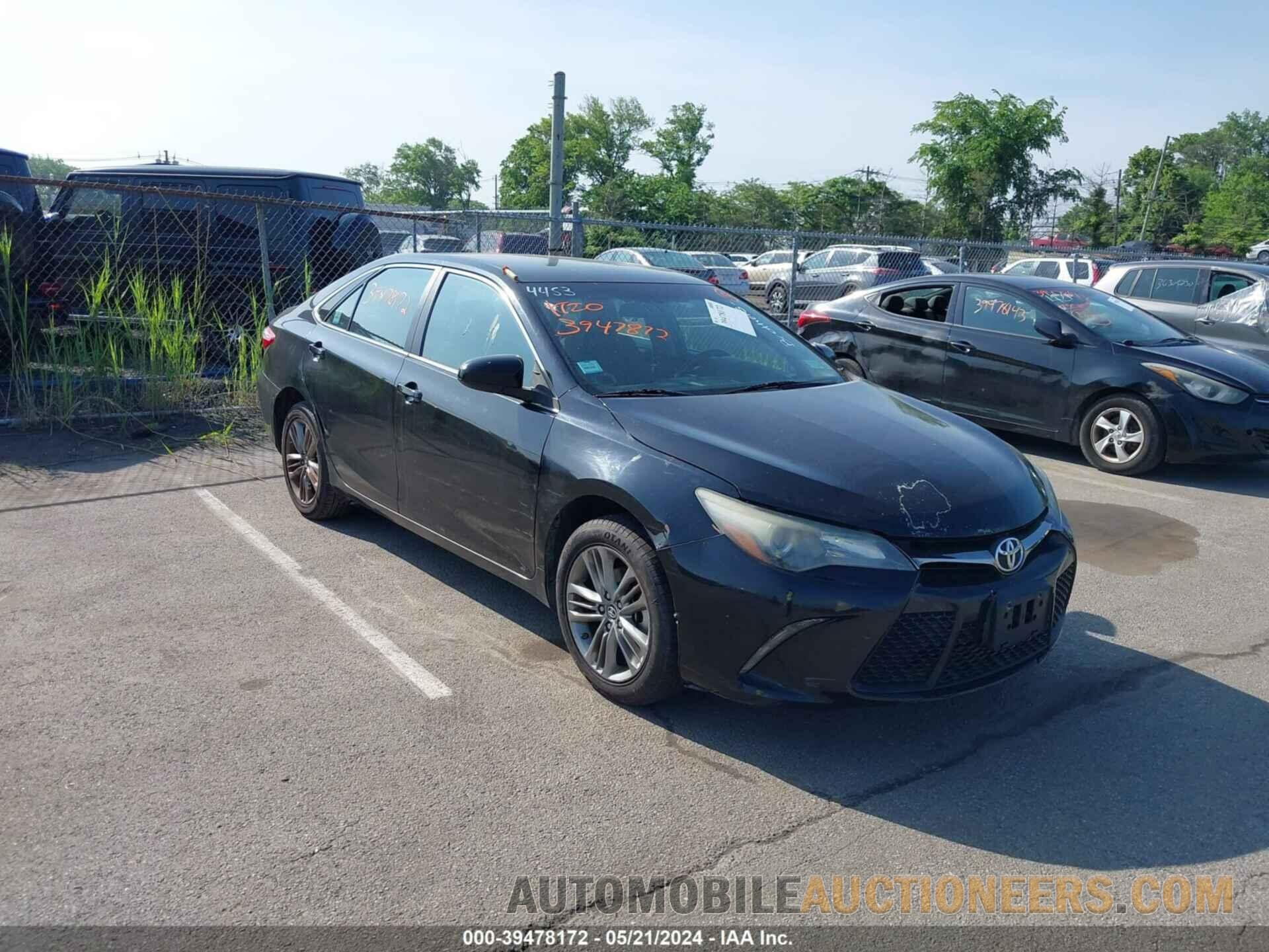 4T1BF1FK2GU160370 TOYOTA CAMRY 2016