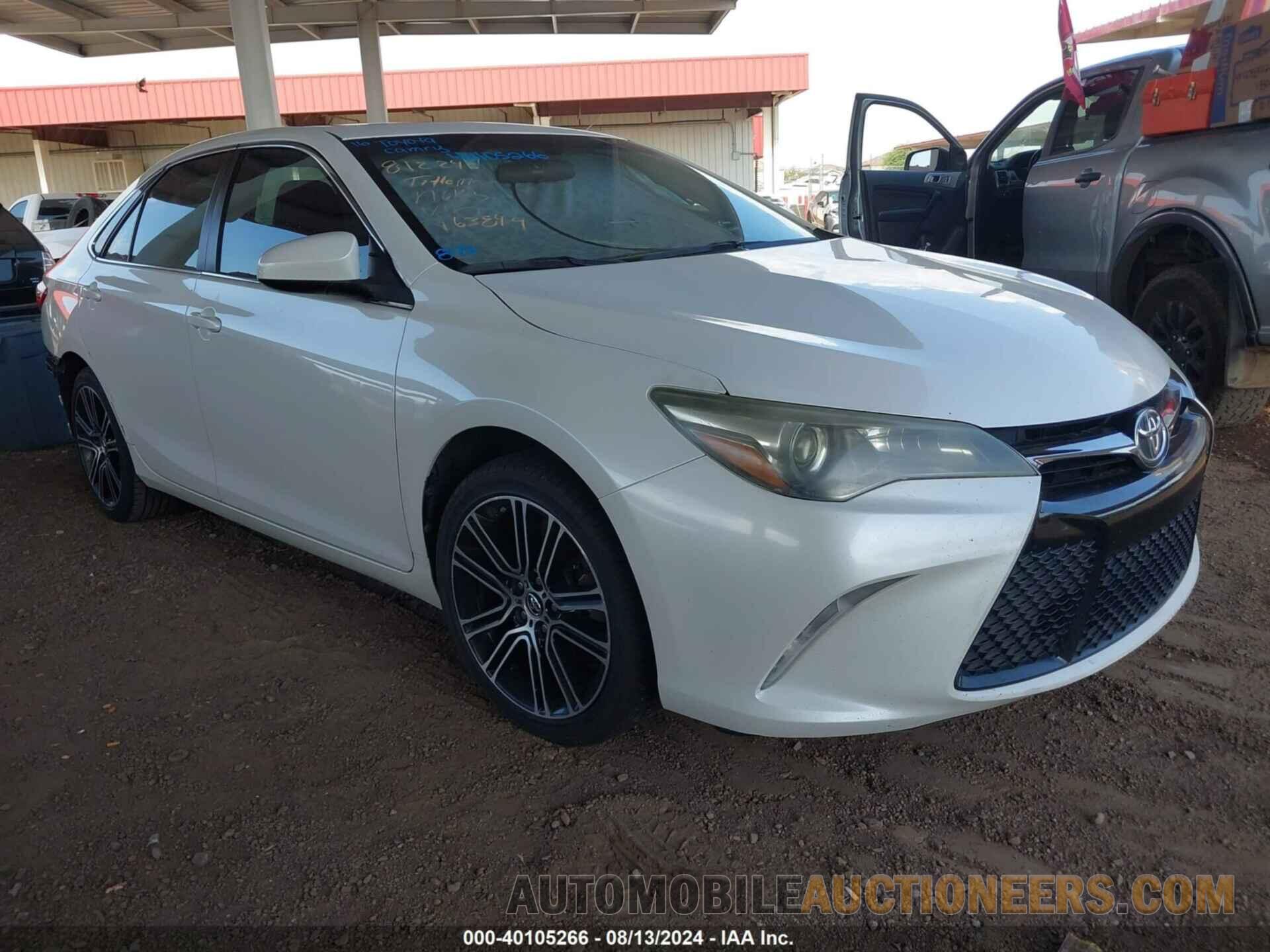 4T1BF1FK2GU163849 TOYOTA CAMRY 2016