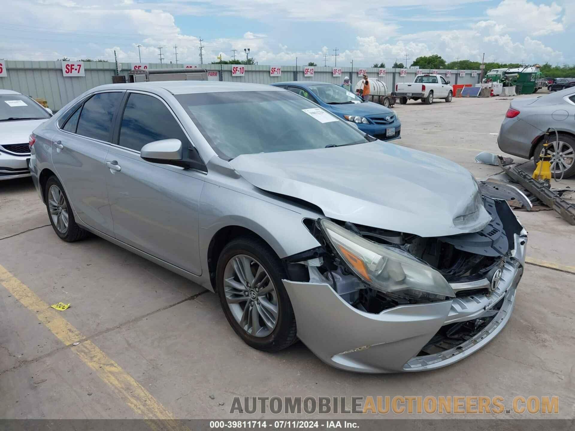 4T1BF1FK2GU166881 TOYOTA CAMRY 2016