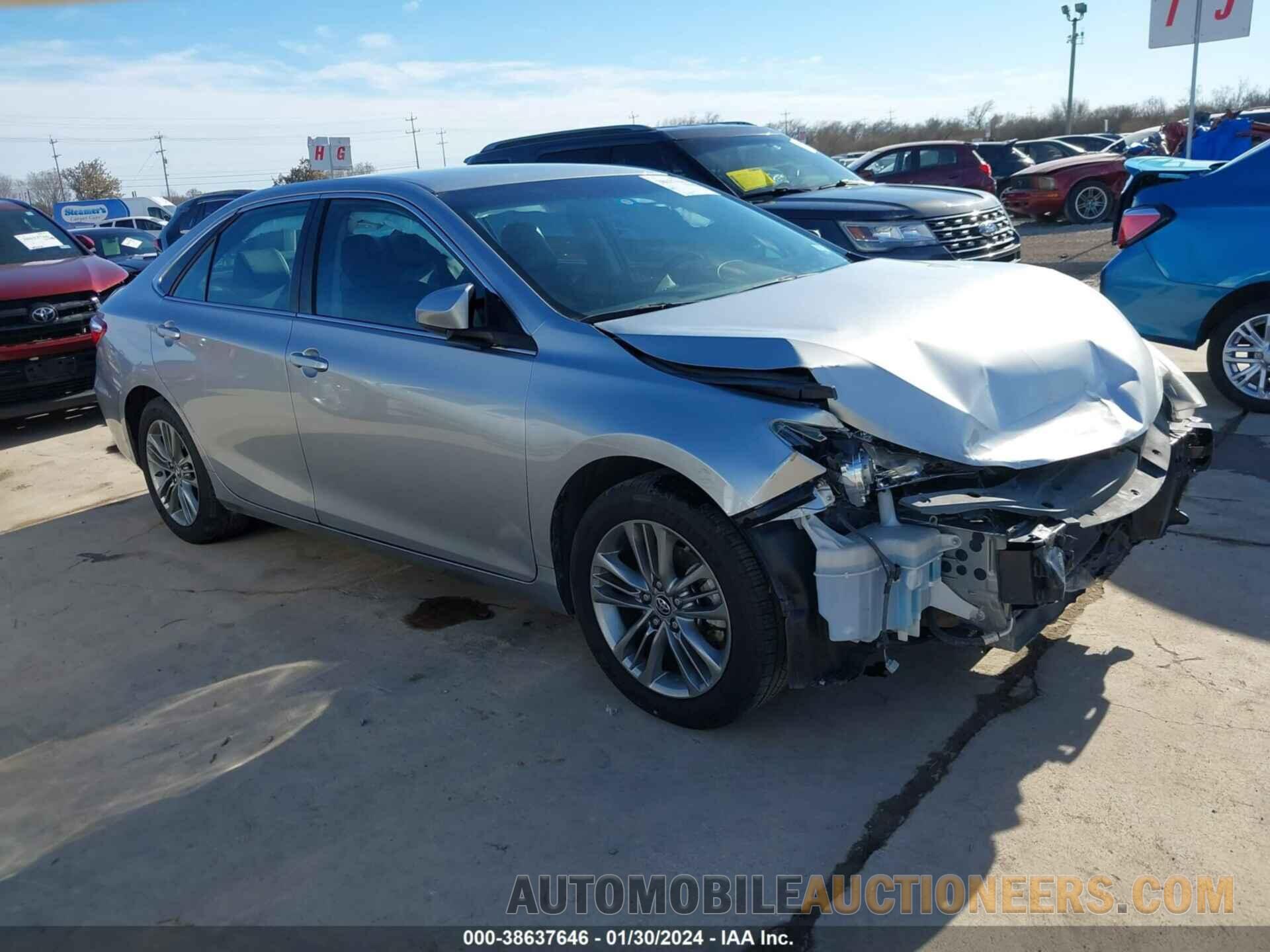 4T1BF1FK2GU182594 TOYOTA CAMRY 2016