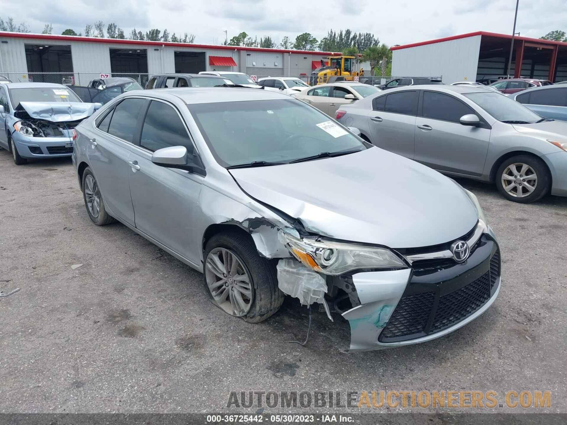 4T1BF1FK2GU188492 TOYOTA CAMRY 2016