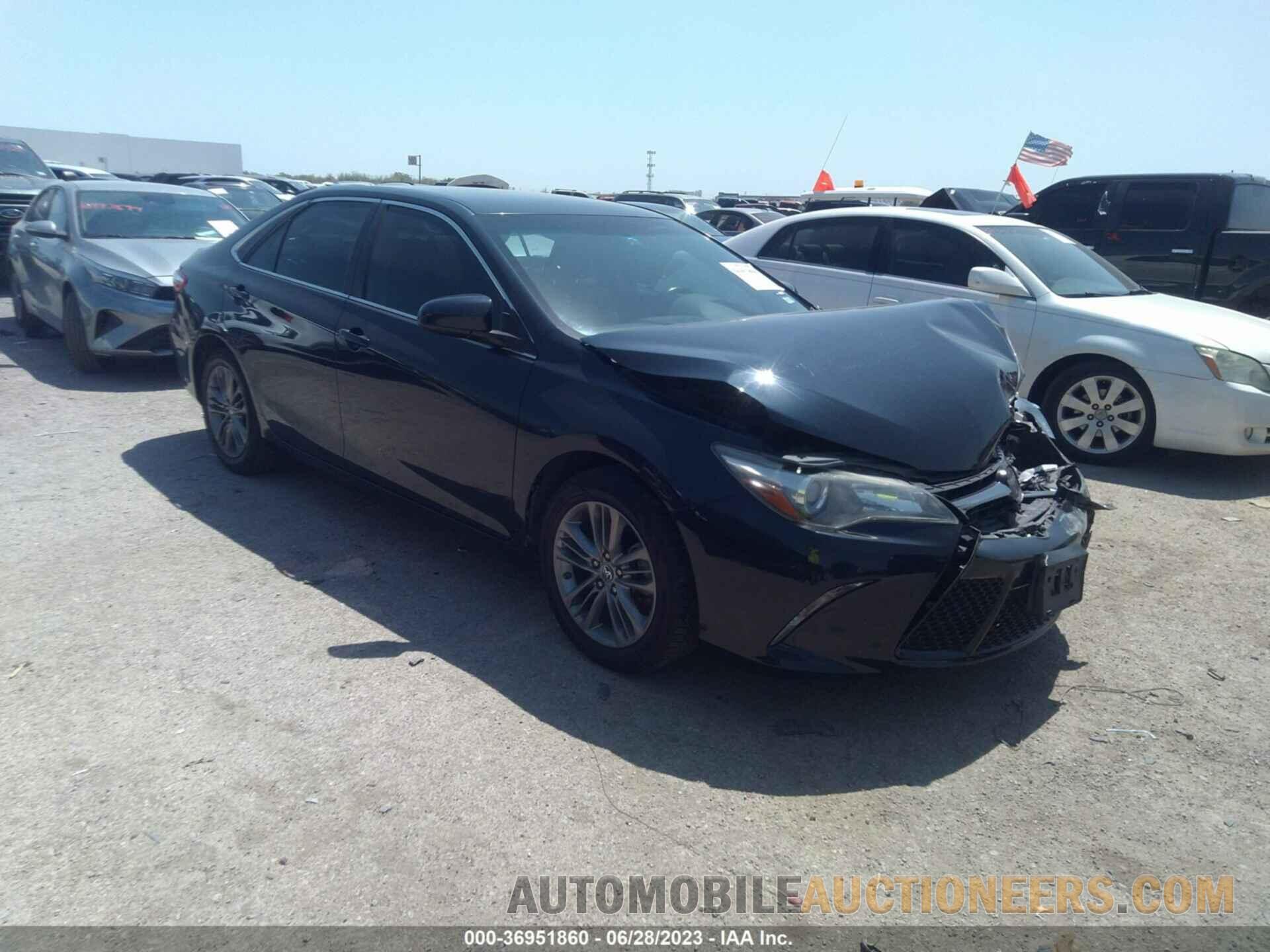 4T1BF1FK2GU192509 TOYOTA CAMRY 2016