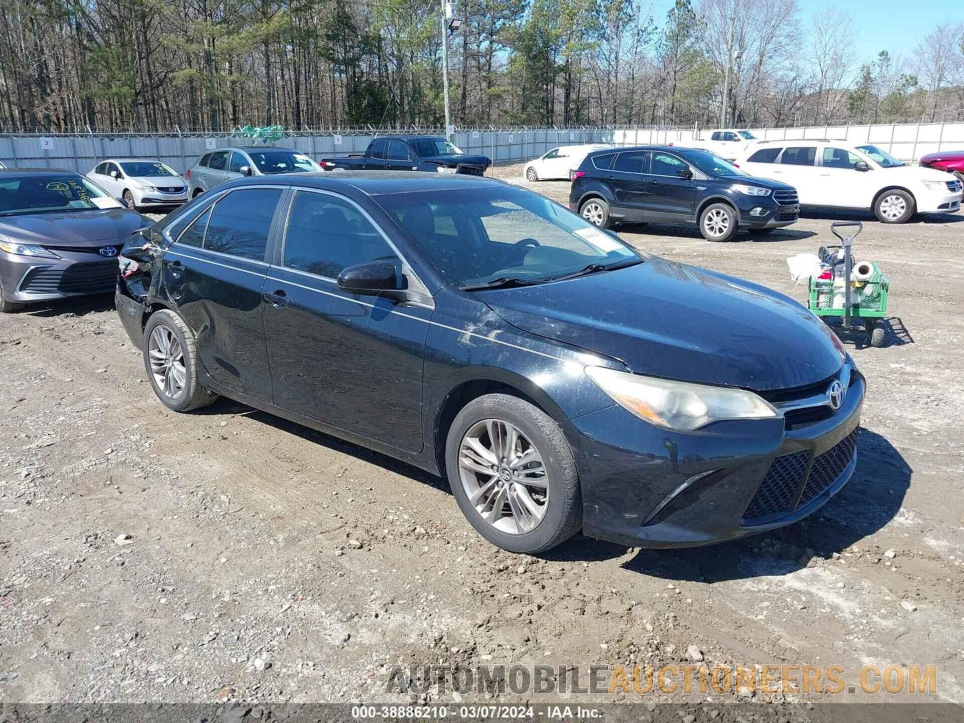 4T1BF1FK2GU211852 TOYOTA CAMRY 2016