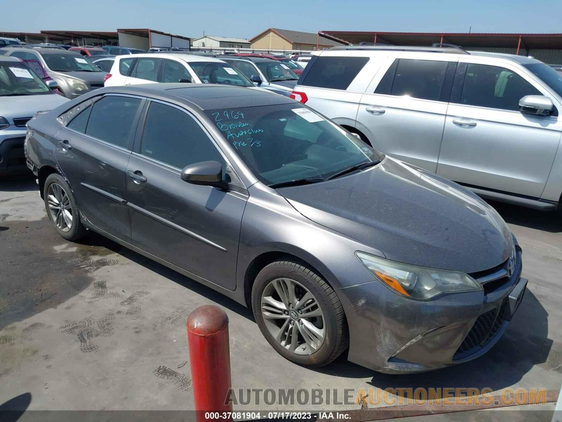 4T1BF1FK2GU212726 TOYOTA CAMRY 2016