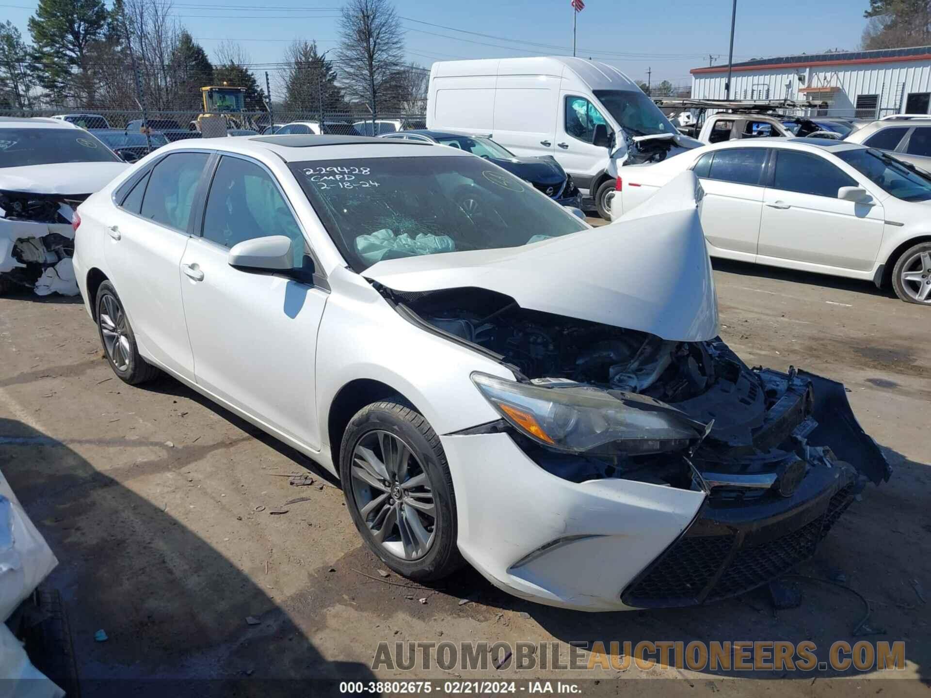 4T1BF1FK2GU229428 TOYOTA CAMRY 2016