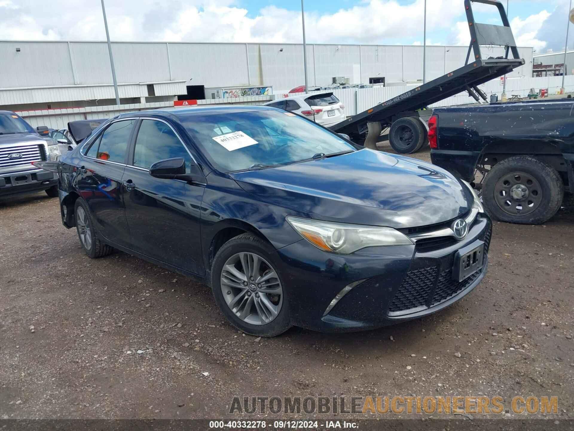 4T1BF1FK2GU234922 TOYOTA CAMRY 2016