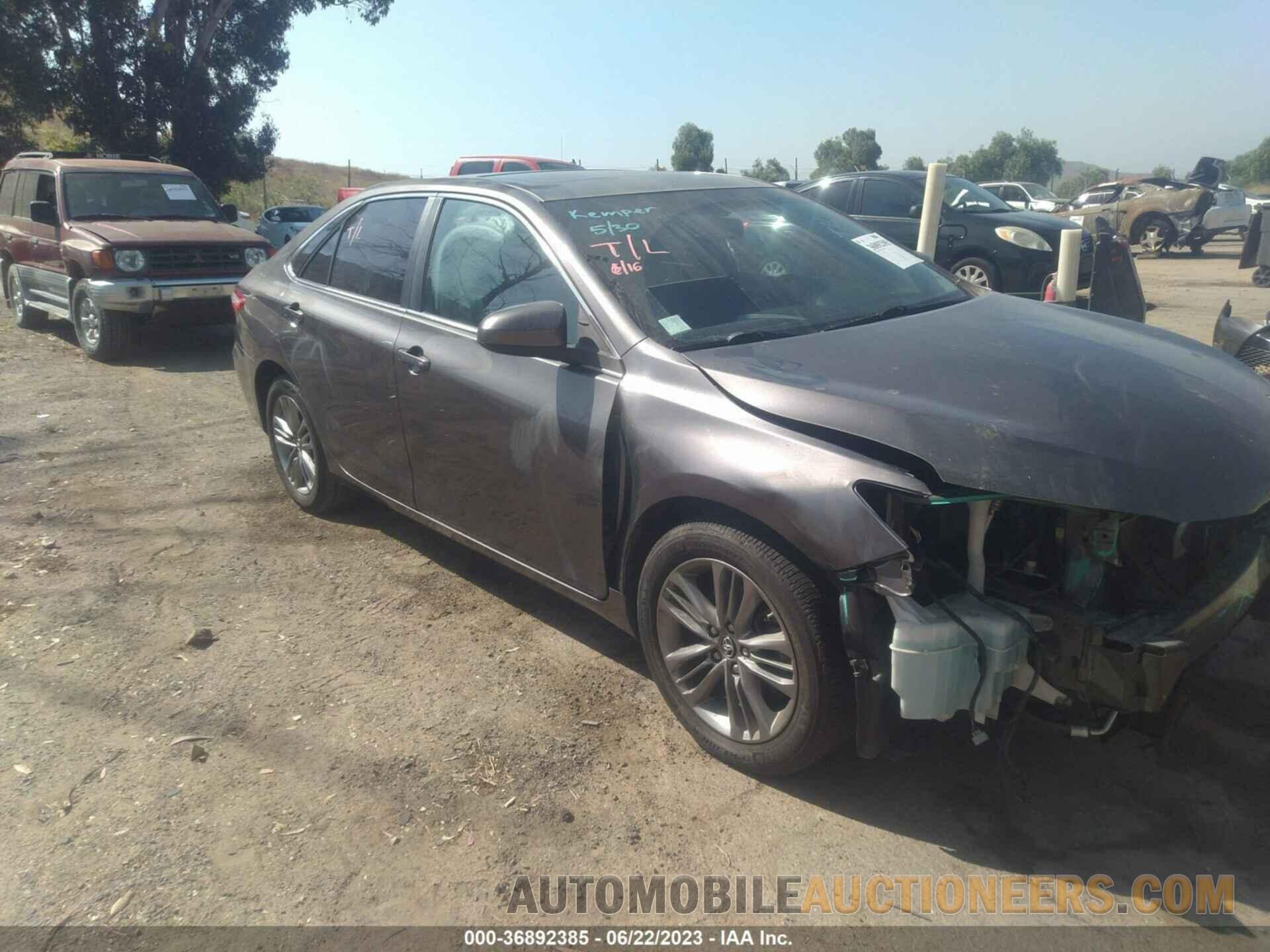 4T1BF1FK2GU251610 TOYOTA CAMRY 2016