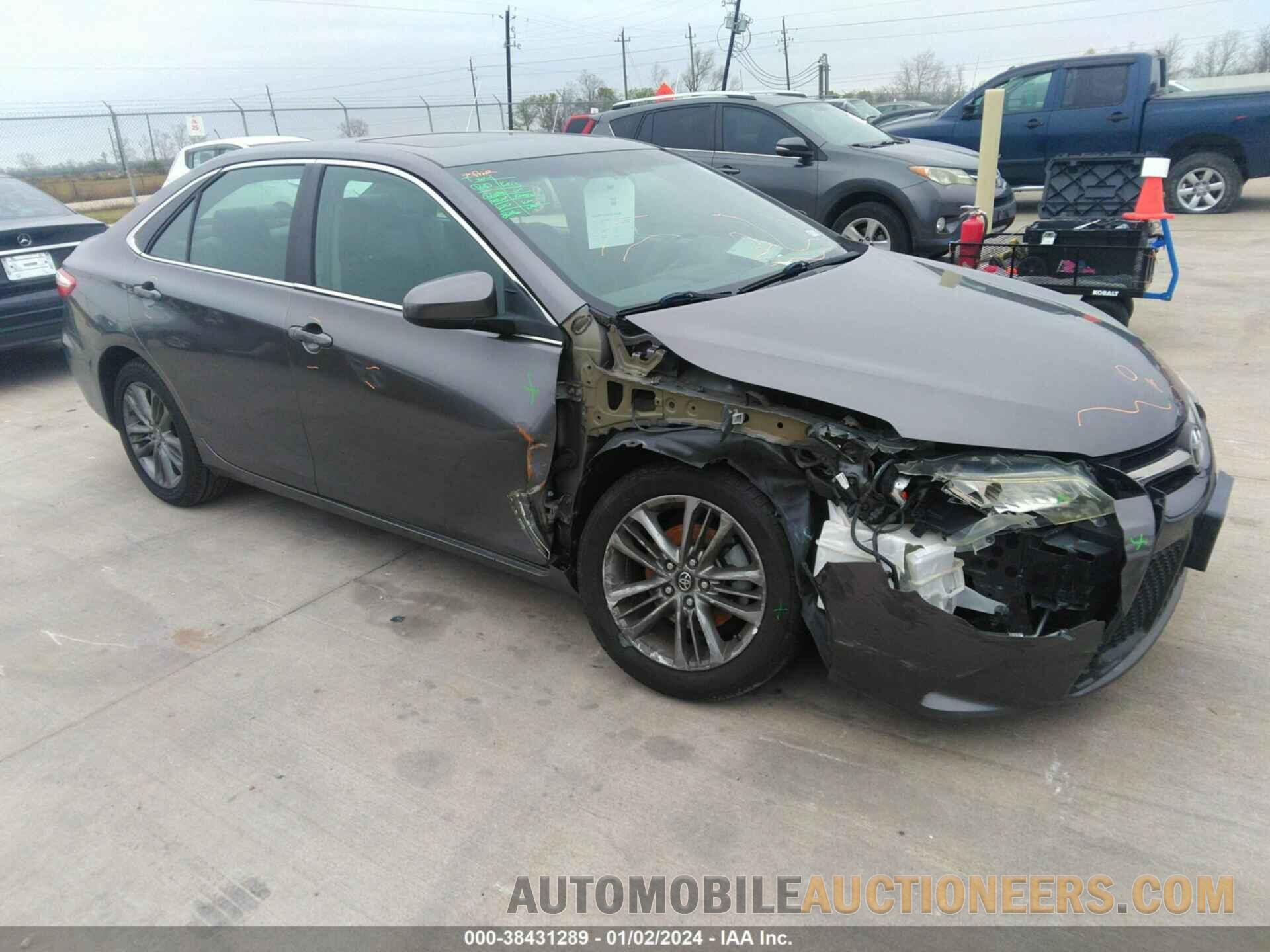 4T1BF1FK2GU264437 TOYOTA CAMRY 2016