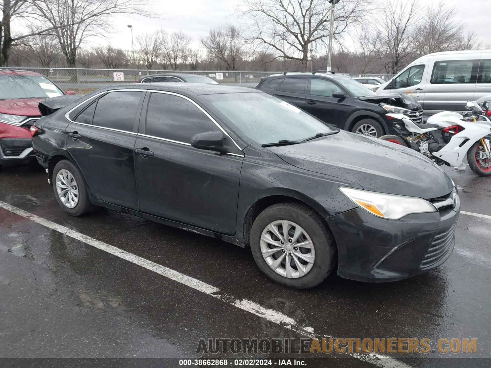 4T1BF1FK2GU500844 TOYOTA CAMRY 2016