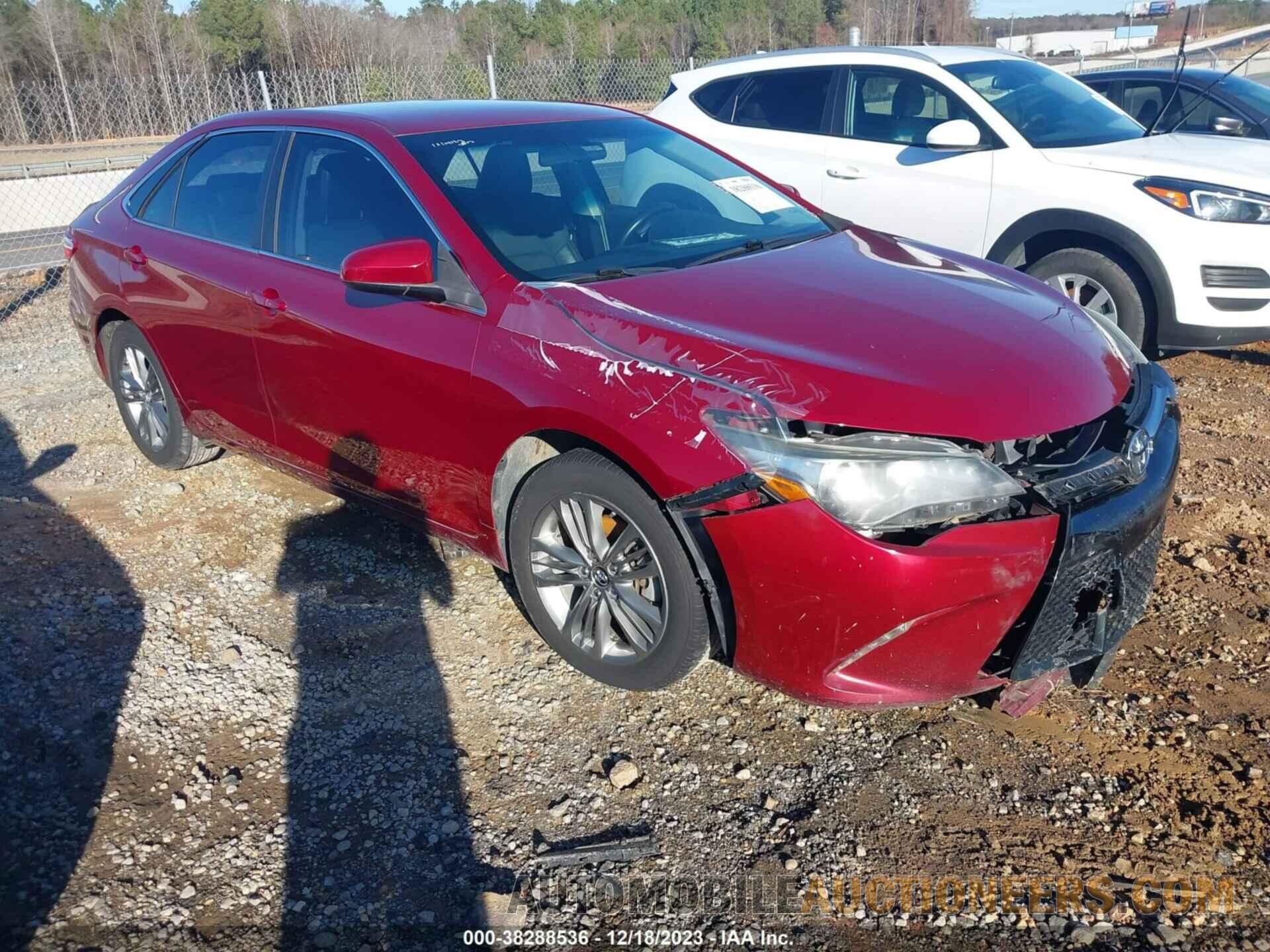 4T1BF1FK2GU514839 TOYOTA CAMRY 2016