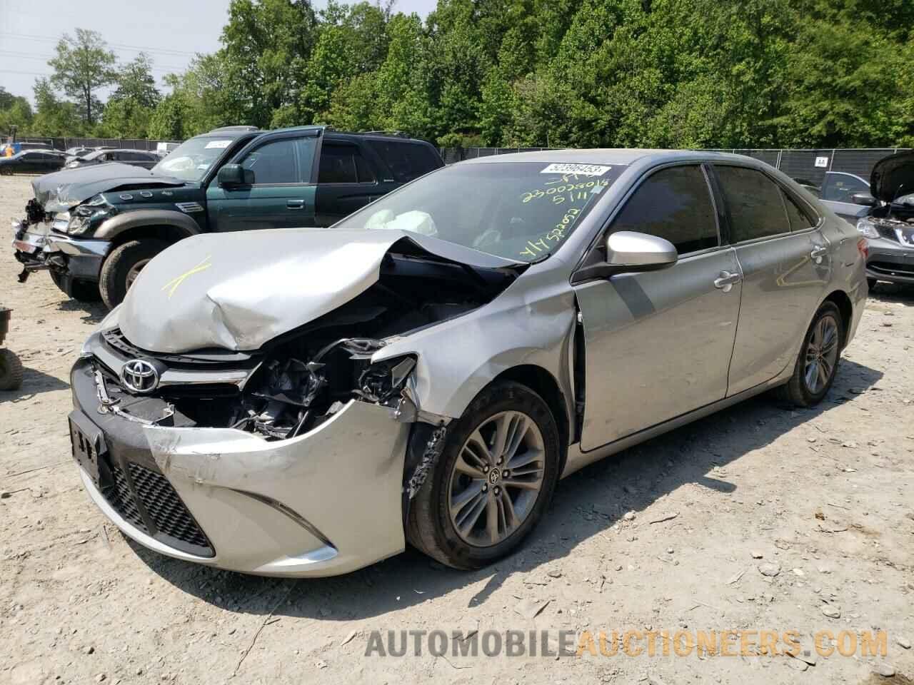 4T1BF1FK2GU522052 TOYOTA CAMRY 2016