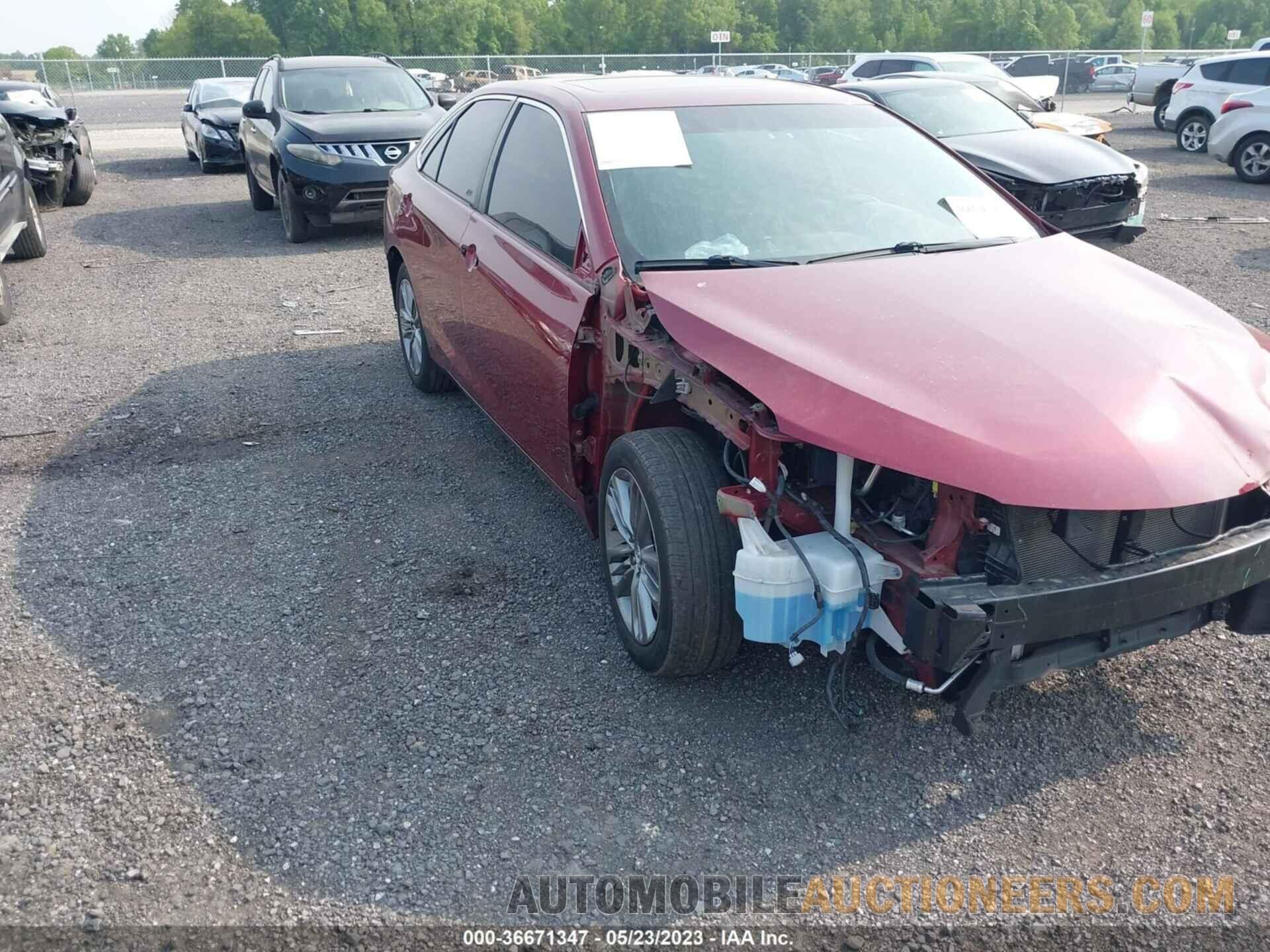 4T1BF1FK2GU534329 TOYOTA CAMRY 2016