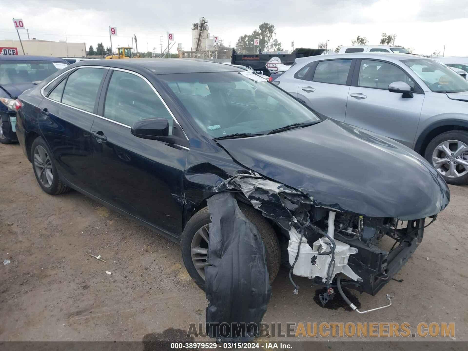 4T1BF1FK2GU536646 TOYOTA CAMRY 2016