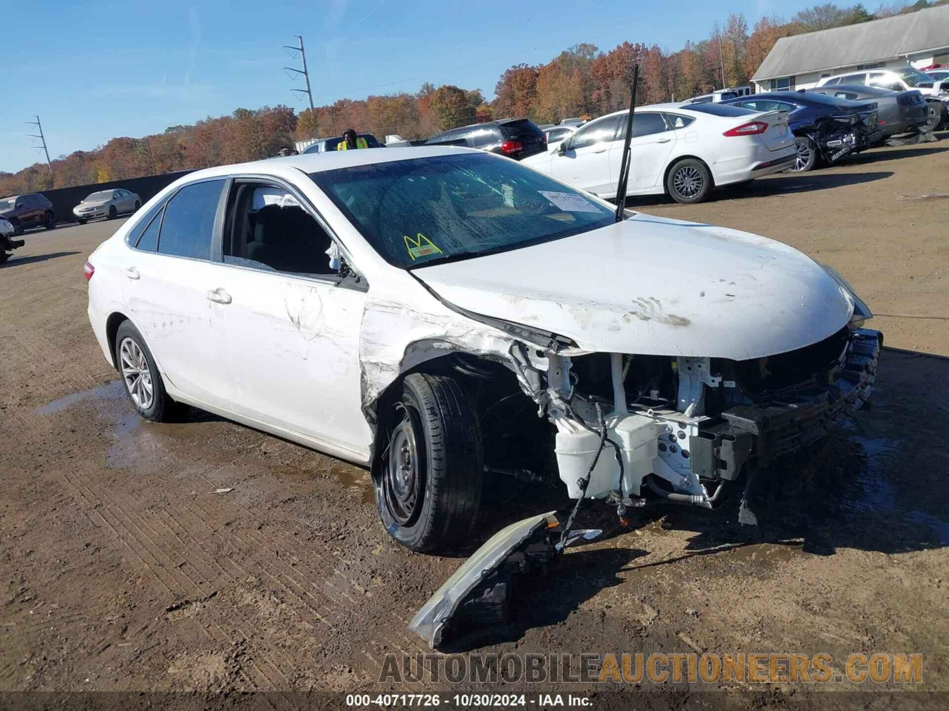 4T1BF1FK2GU545492 TOYOTA CAMRY 2016