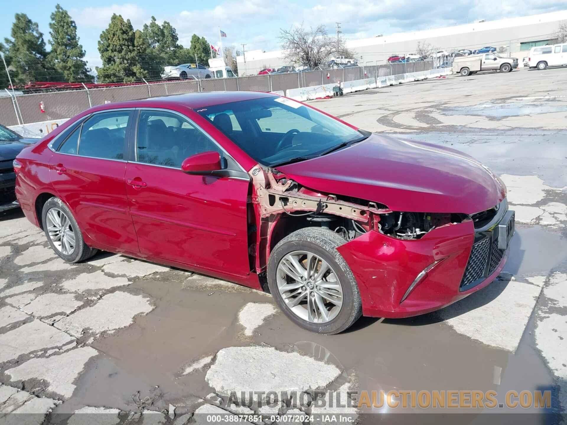 4T1BF1FK2GU562616 TOYOTA CAMRY 2016