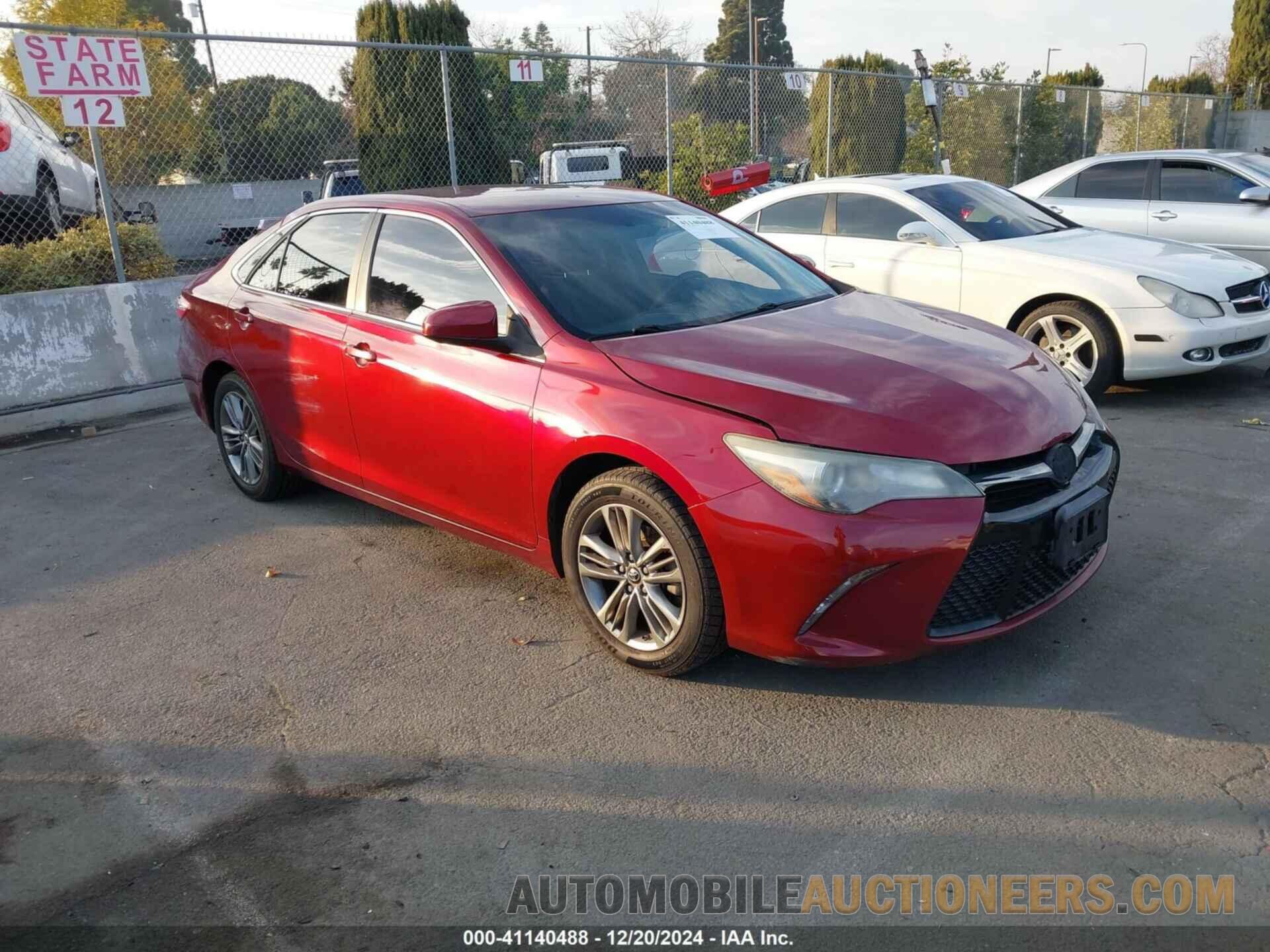 4T1BF1FK2GU565922 TOYOTA CAMRY 2016