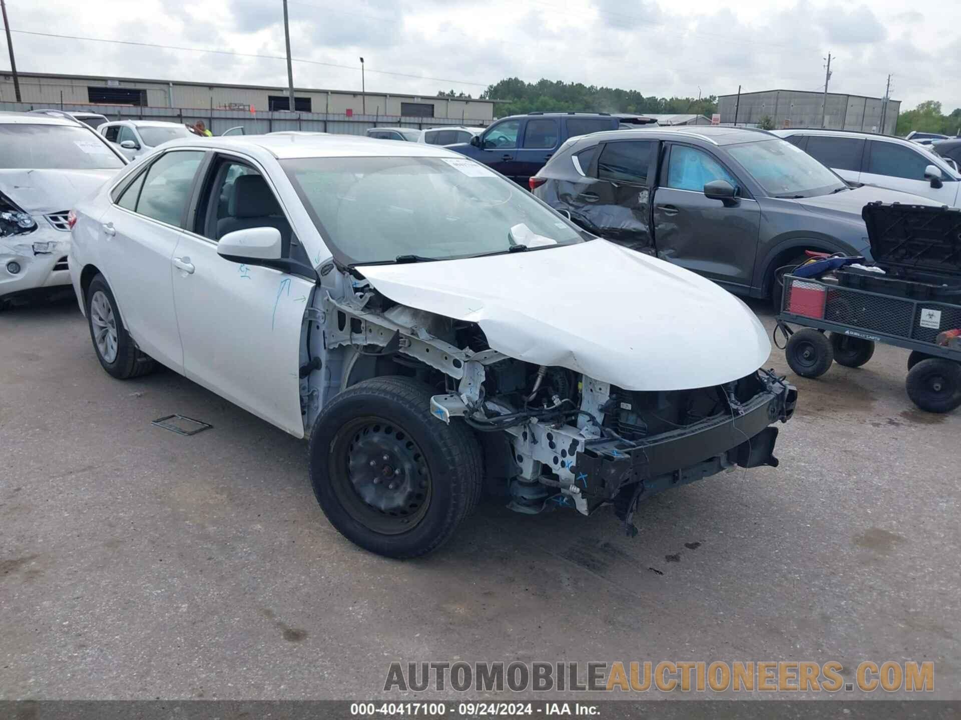 4T1BF1FK2GU569596 TOYOTA CAMRY 2016