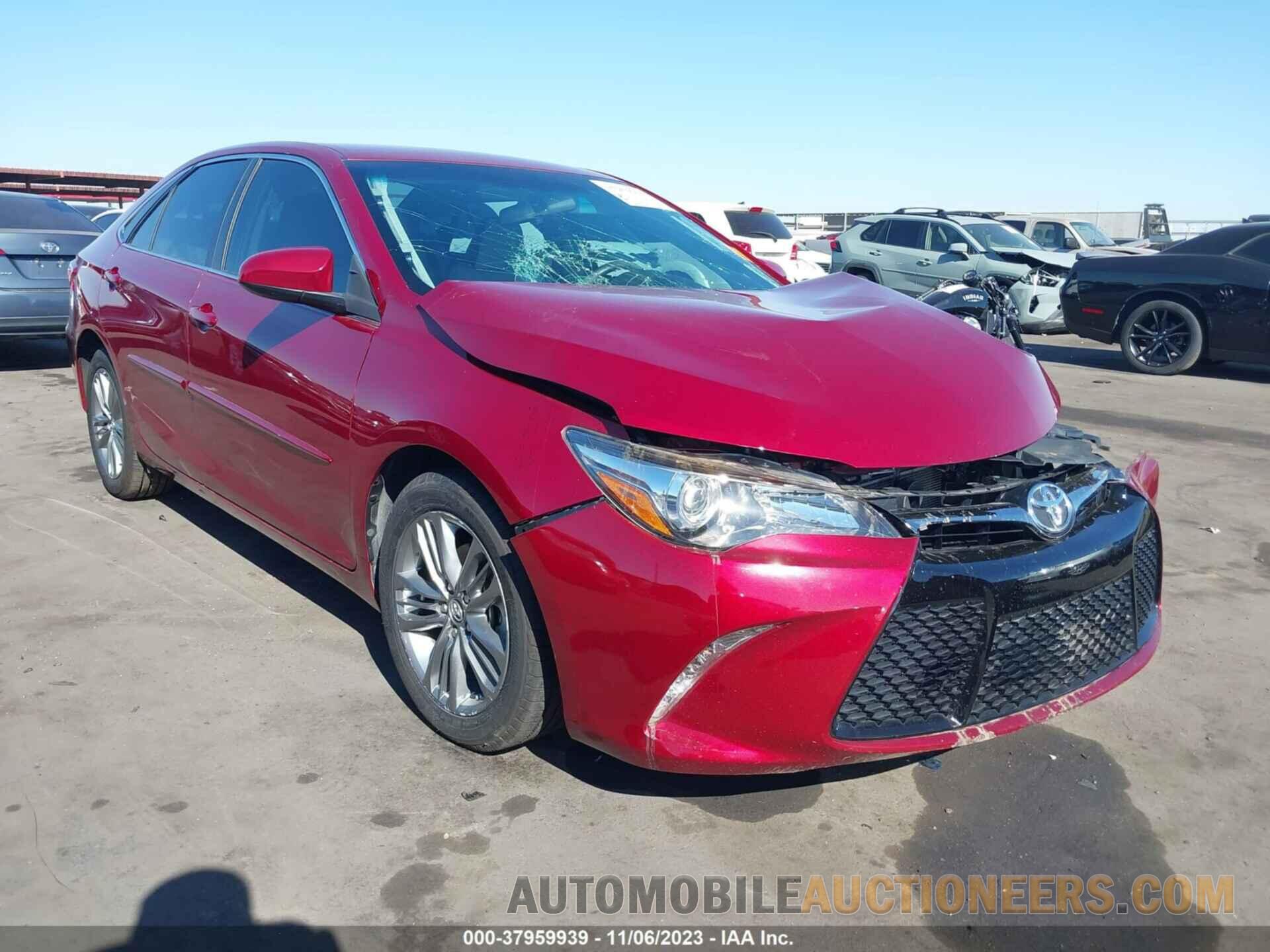 4T1BF1FK2GU591078 TOYOTA CAMRY 2016