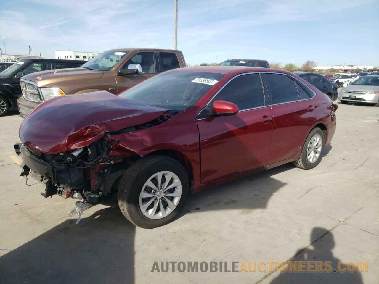 4T1BF1FK2GU591355 TOYOTA CAMRY 2016