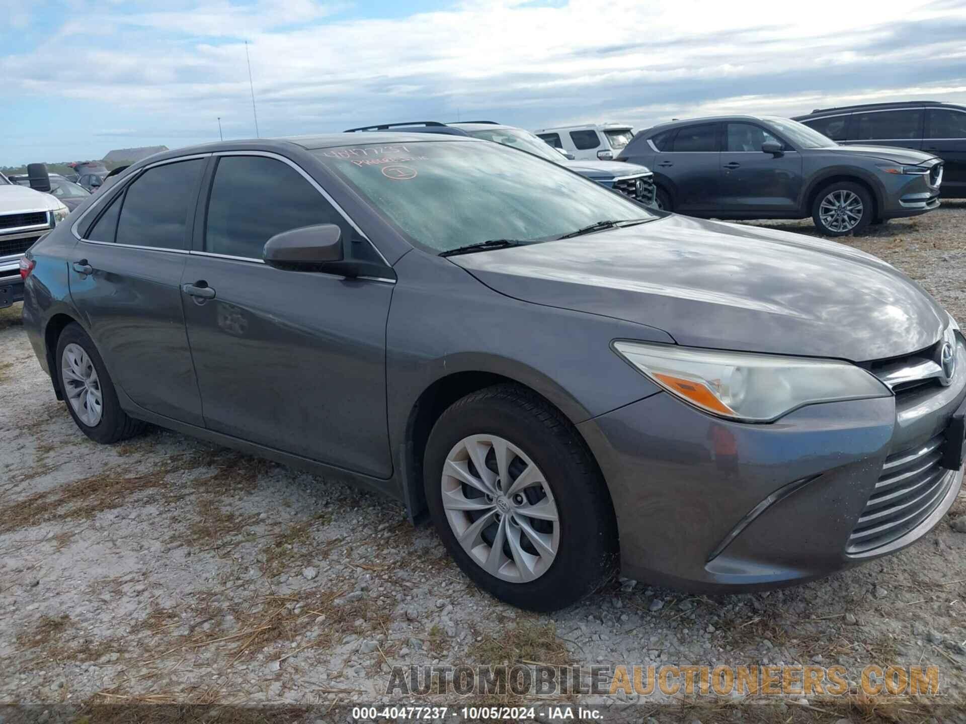 4T1BF1FK2GU592389 TOYOTA CAMRY 2016