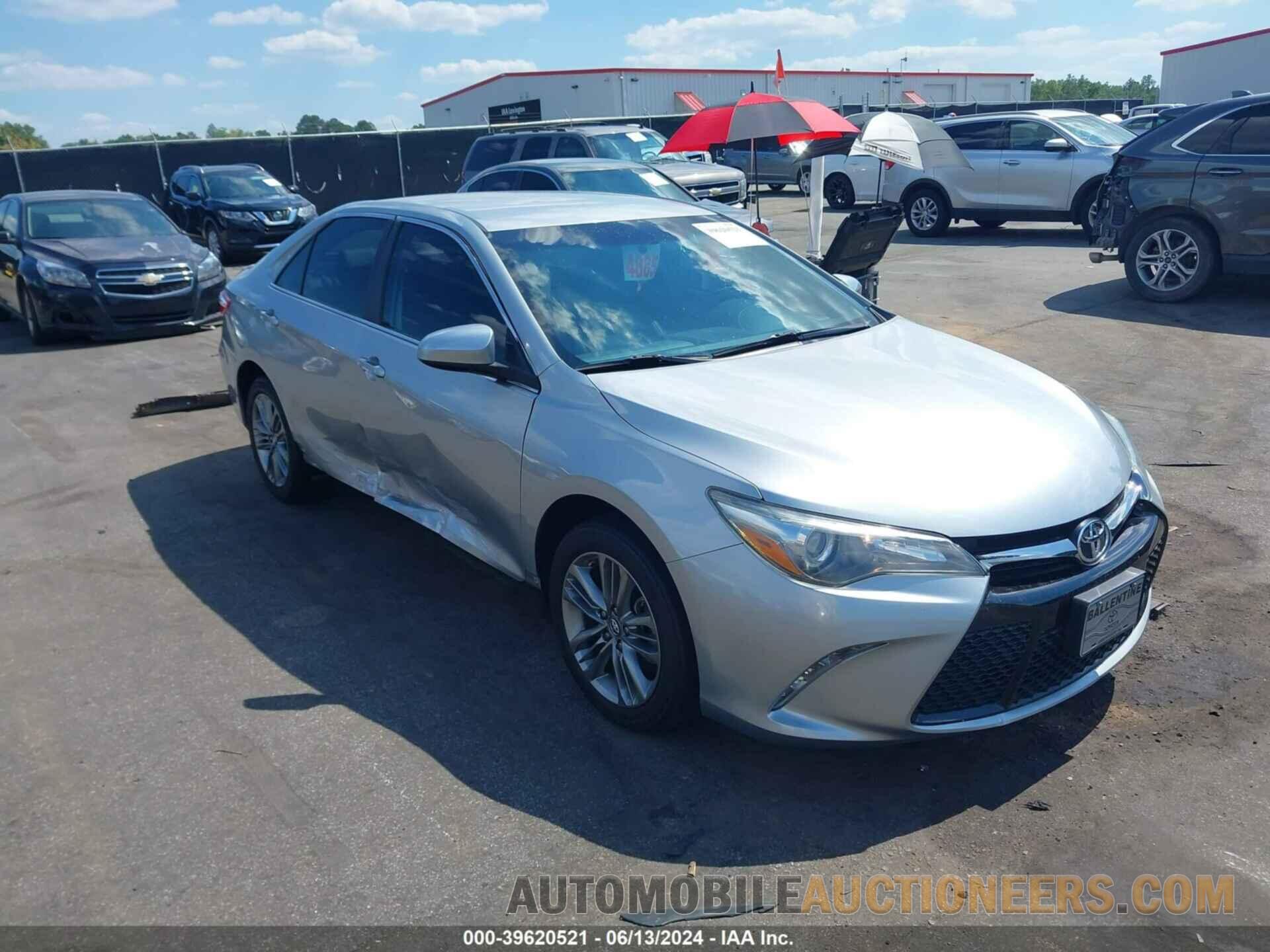 4T1BF1FK2GU598659 TOYOTA CAMRY 2016