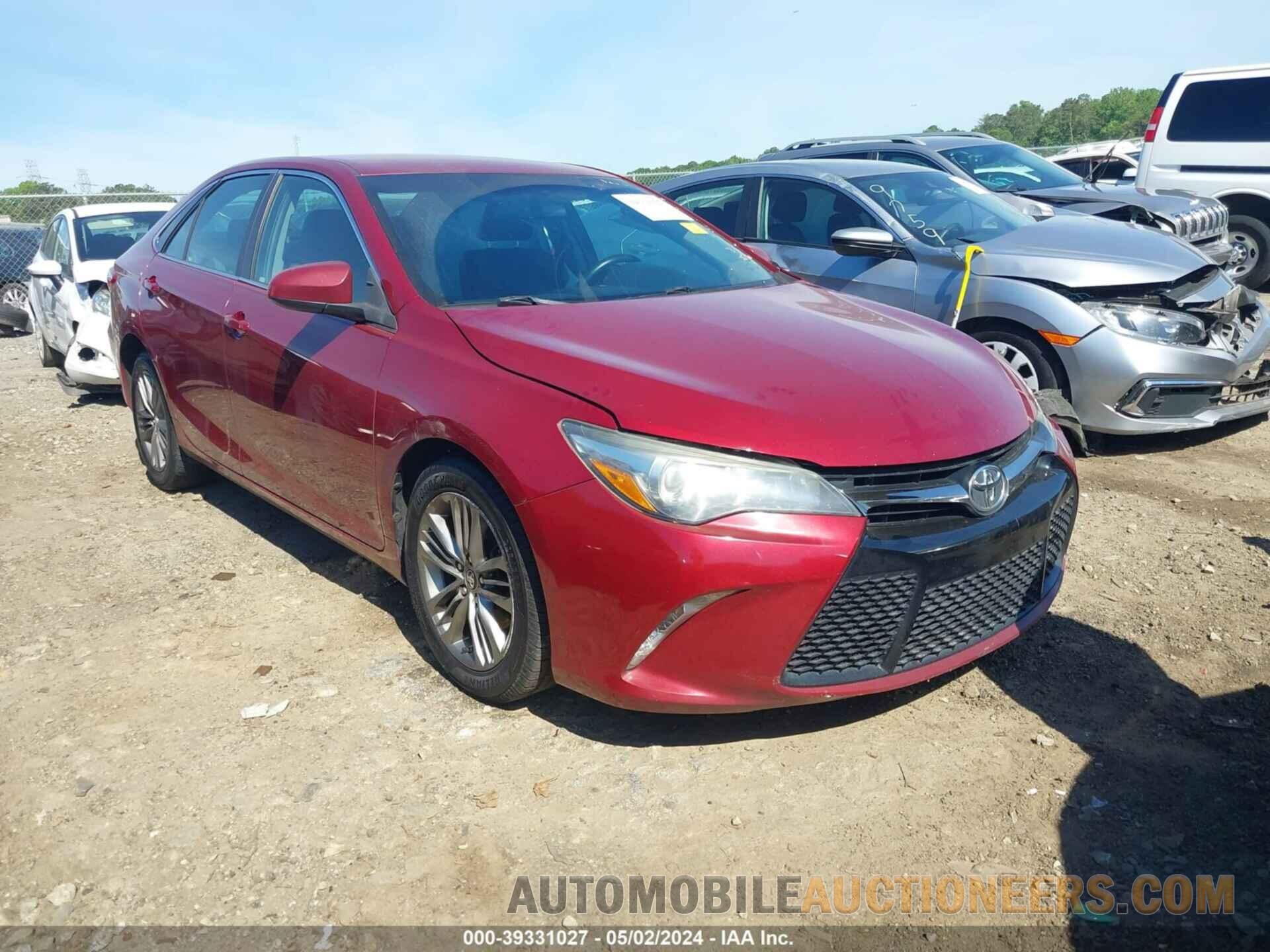 4T1BF1FK2GU605514 TOYOTA CAMRY 2016