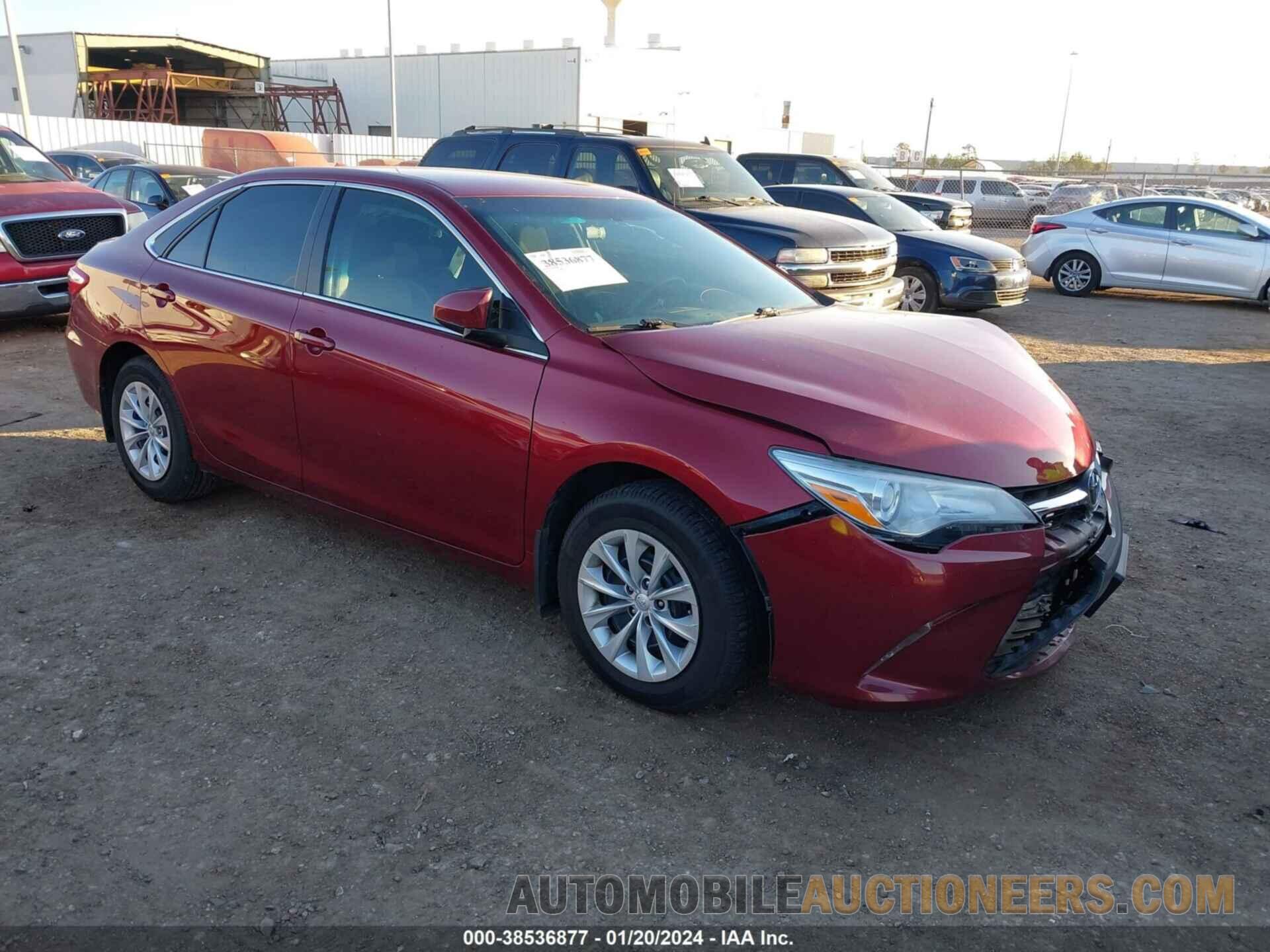 4T1BF1FK2GU605741 TOYOTA CAMRY 2016