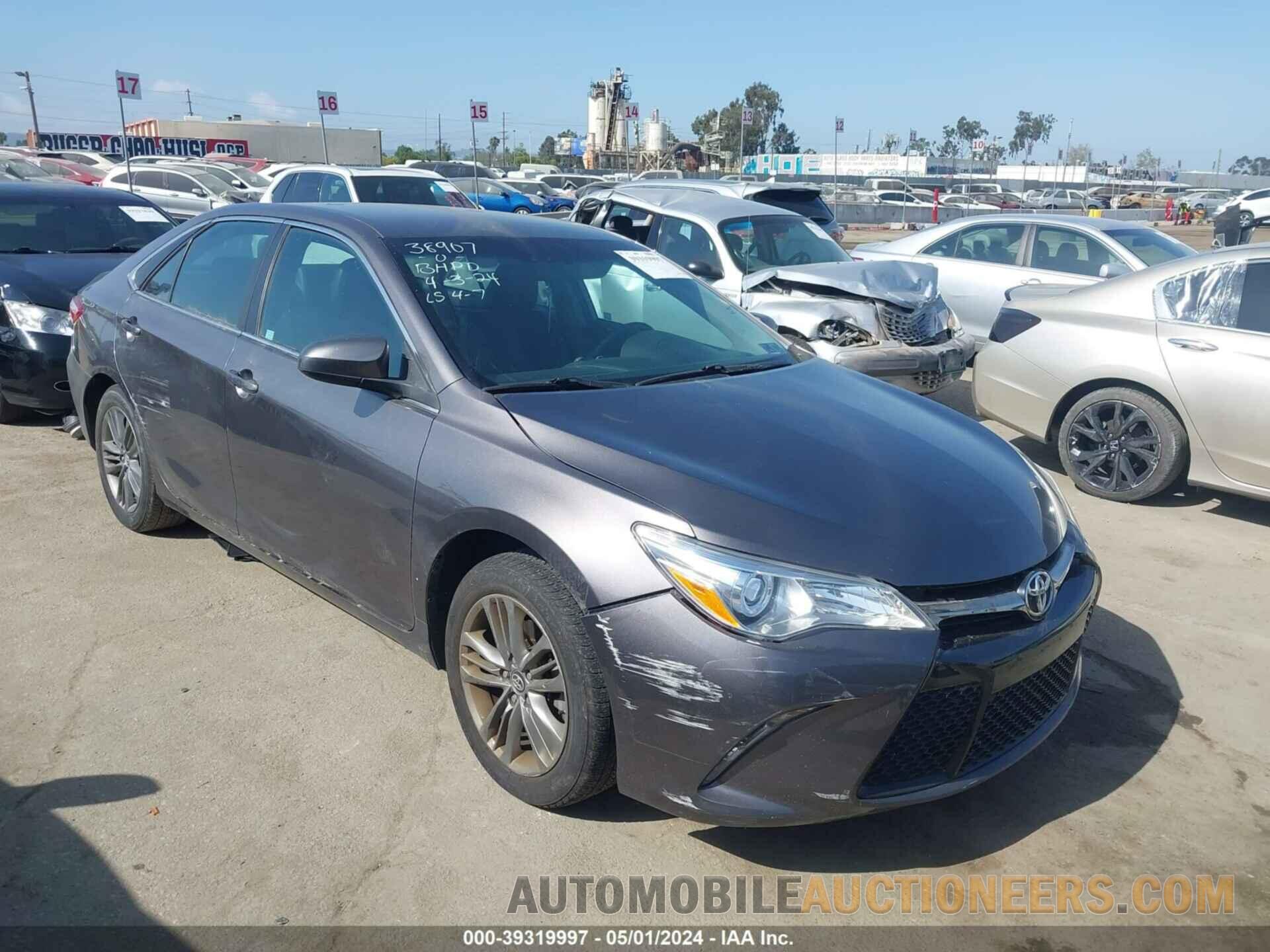 4T1BF1FK2GU612155 TOYOTA CAMRY 2016