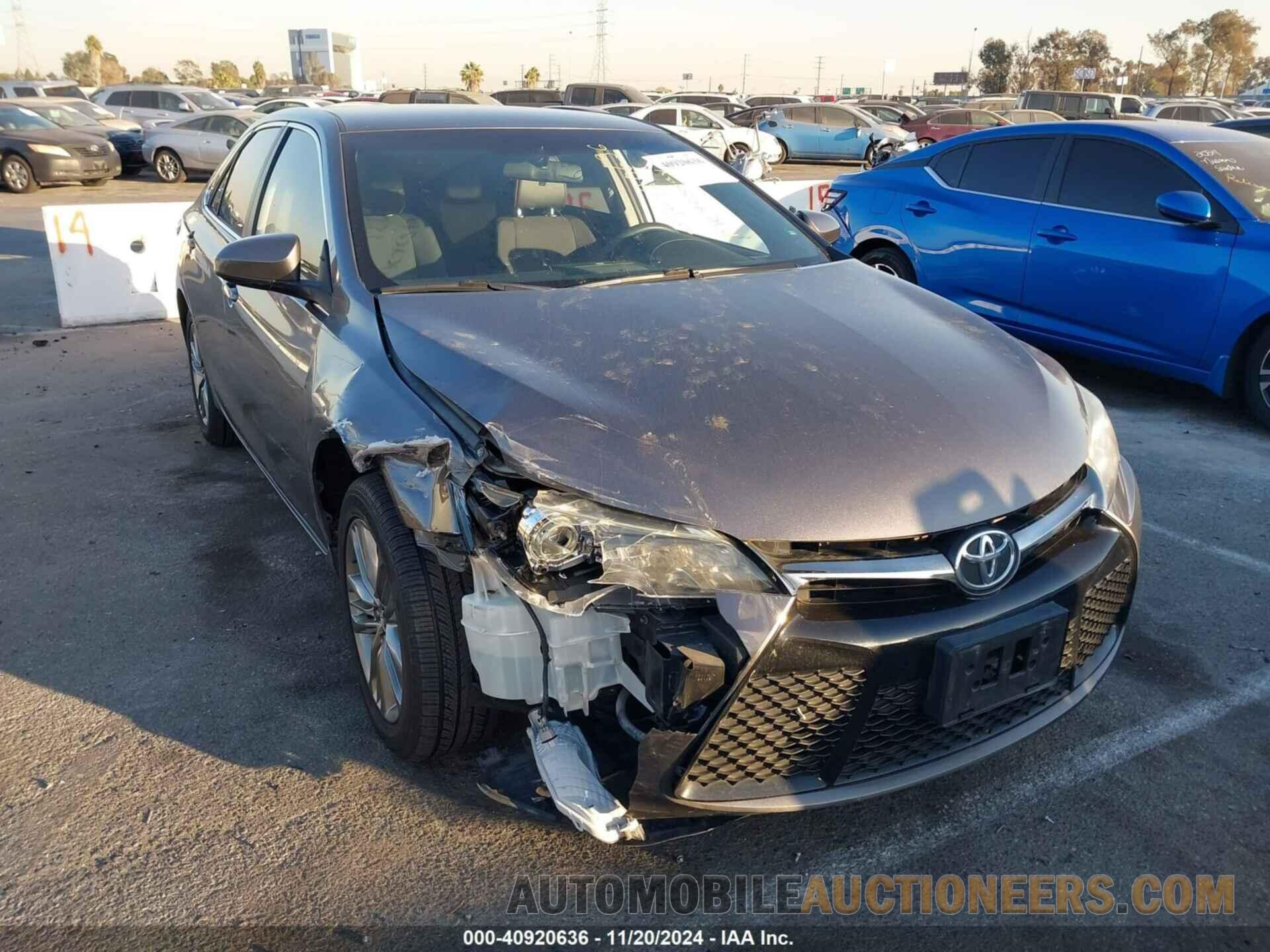 4T1BF1FK2HU297777 TOYOTA CAMRY 2017